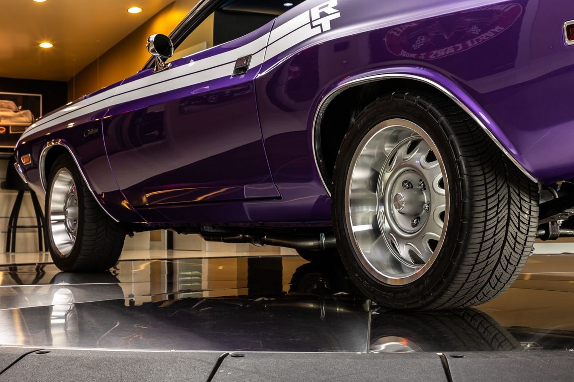 At $90,000, Will This 1970 Dodge Challenger Restomod Have You Going Plum Crazy?