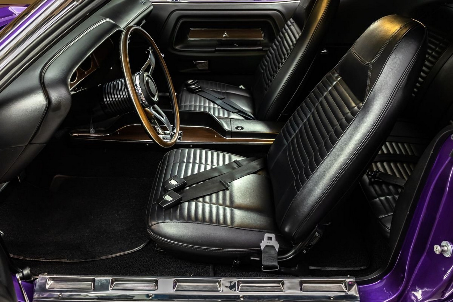 At $90,000, Will This 1970 Dodge Challenger Restomod Have You Going Plum Crazy?