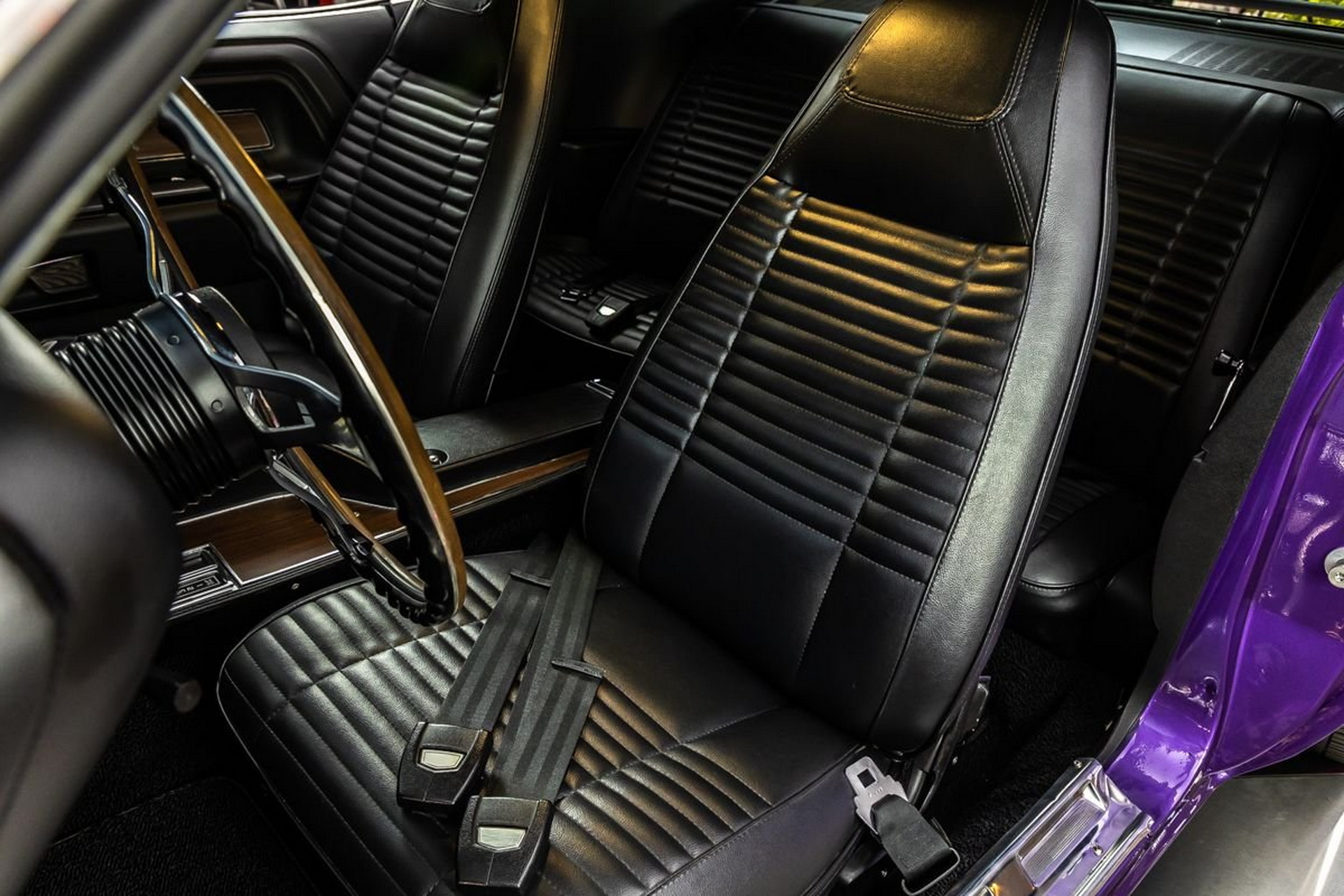 At $90,000, Will This 1970 Dodge Challenger Restomod Have You Going Plum Crazy?