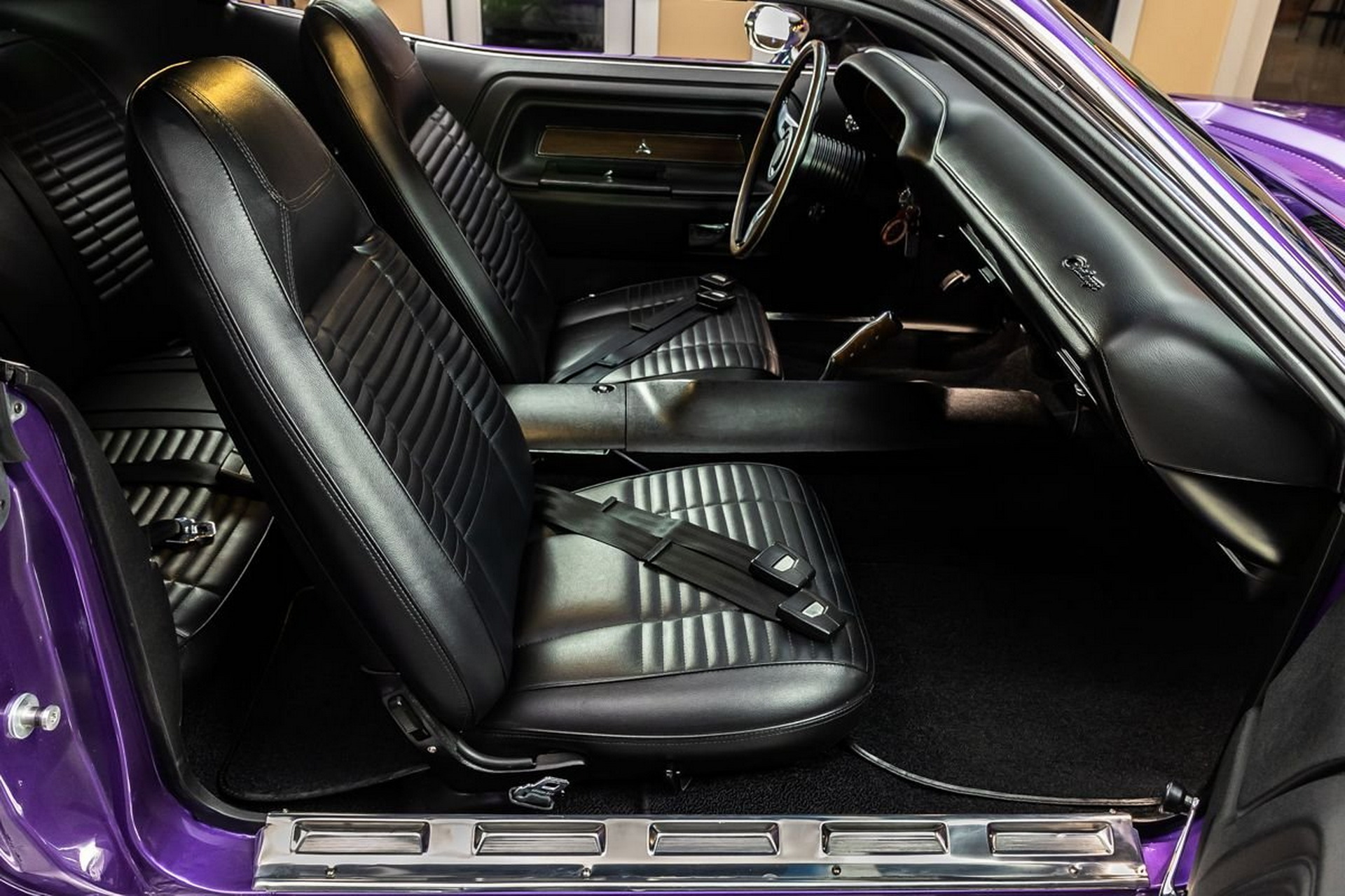 At $90,000, Will This 1970 Dodge Challenger Restomod Have You Going Plum Crazy?