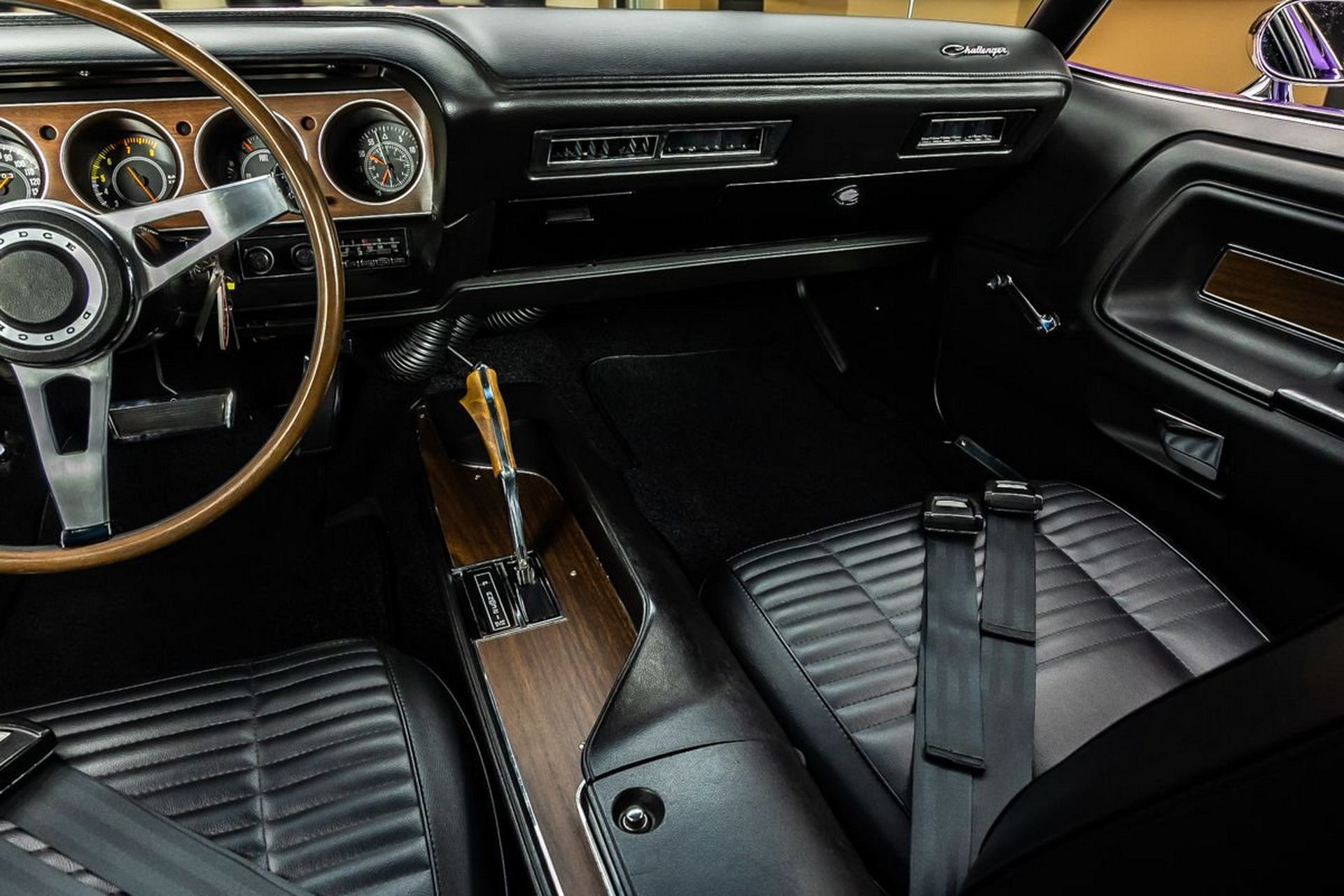 At $90,000, Will This 1970 Dodge Challenger Restomod Have You Going Plum Crazy?