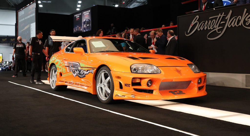  Toyota Supra From Fast And Furious Sold For A Record-Breaking $550,000