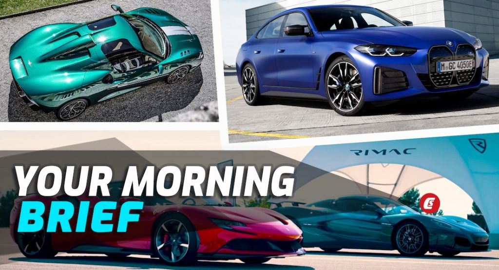  Rimac Nevera Destroys Ferrari SF90, BMW i4 M50 EV, Porsche Plots Tesla Model 3 Rival, Russia’s Rolls Royce: Your Morning Brief