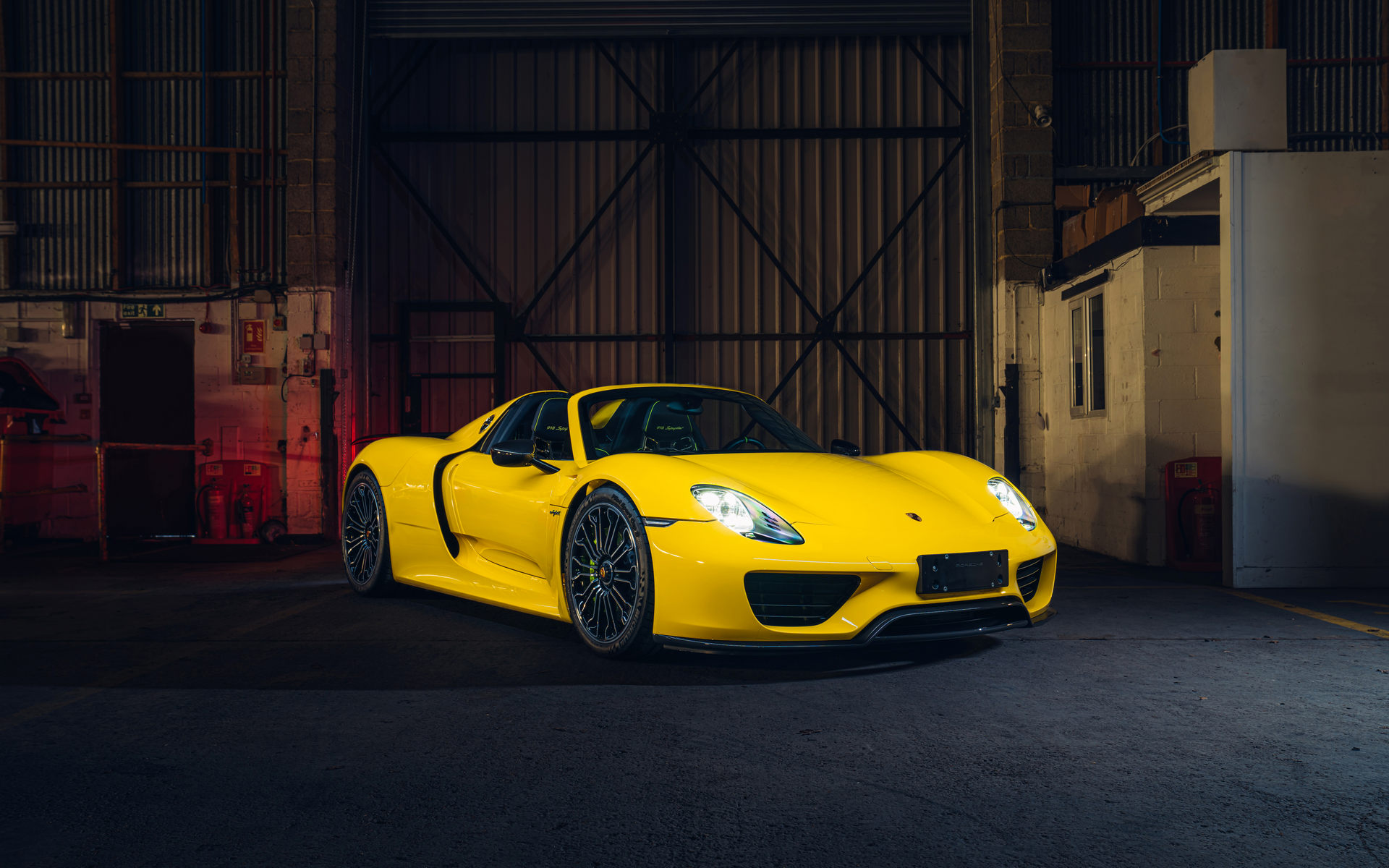 This Yellow Porsche 918 Spyder Has A $1.2 Million Asking Price