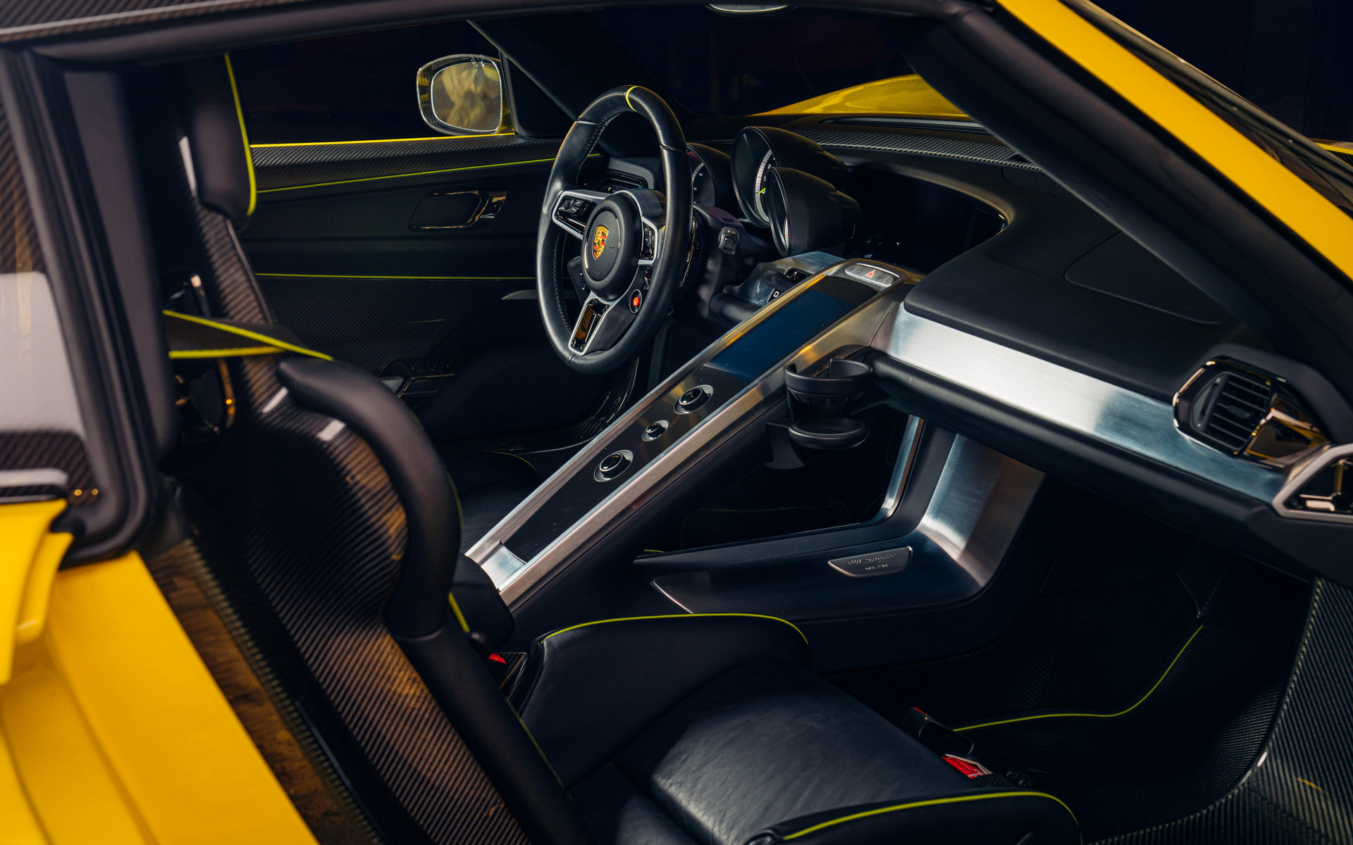 This Yellow Porsche 918 Spyder Has A $1.2 Million Asking Price