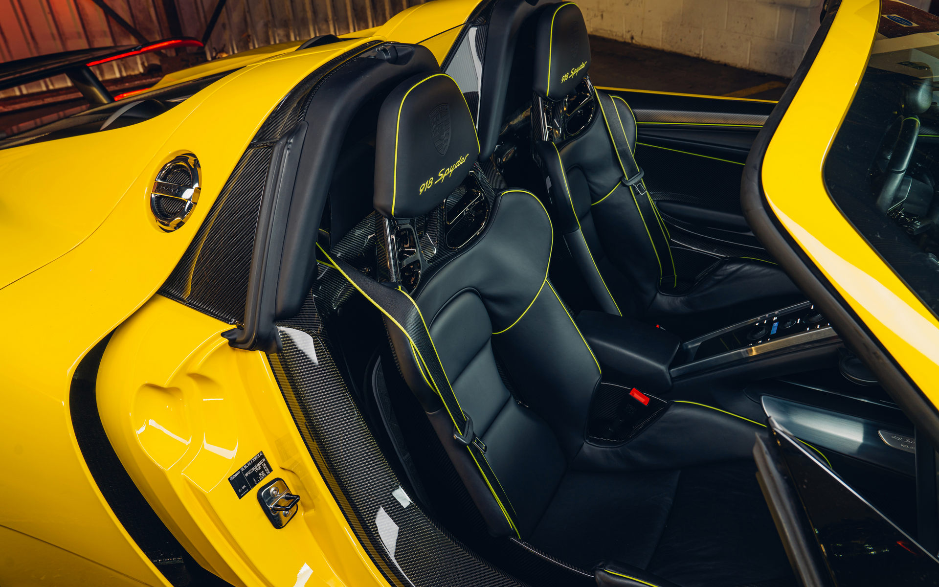 This Yellow Porsche 918 Spyder Has A $1.2 Million Asking Price