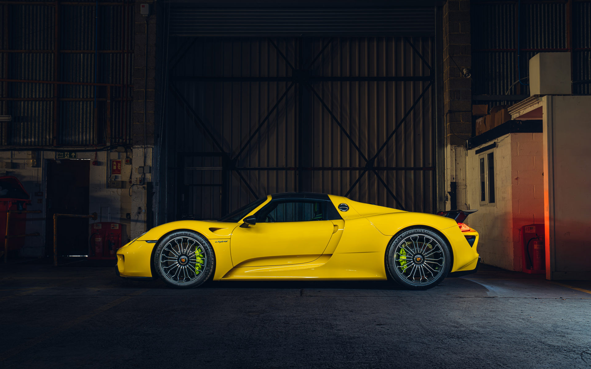 This Yellow Porsche 918 Spyder Has A $1.2 Million Asking Price
