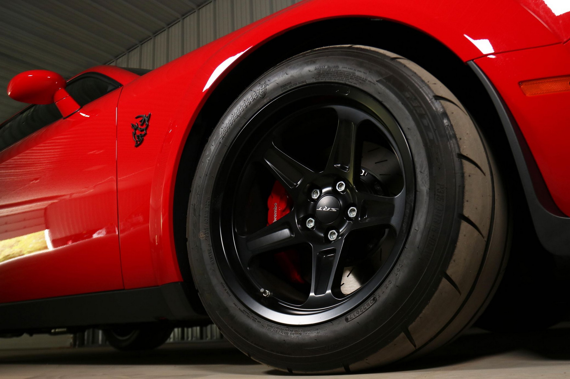 Dodge Demon With Delivery Mileage Still Has The Plastic Protectors On Its Seats