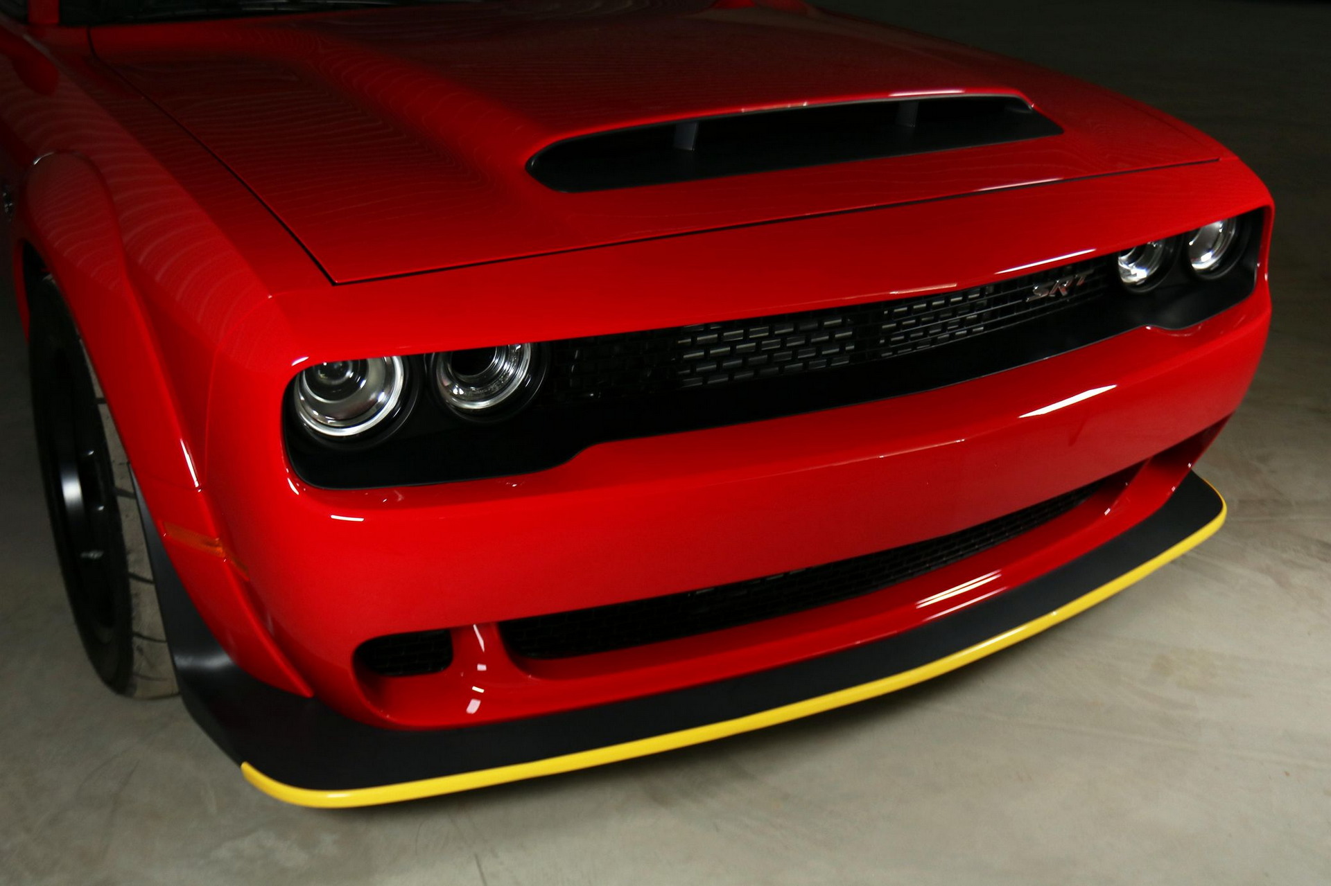 Dodge Demon With Delivery Mileage Still Has The Plastic Protectors On Its Seats