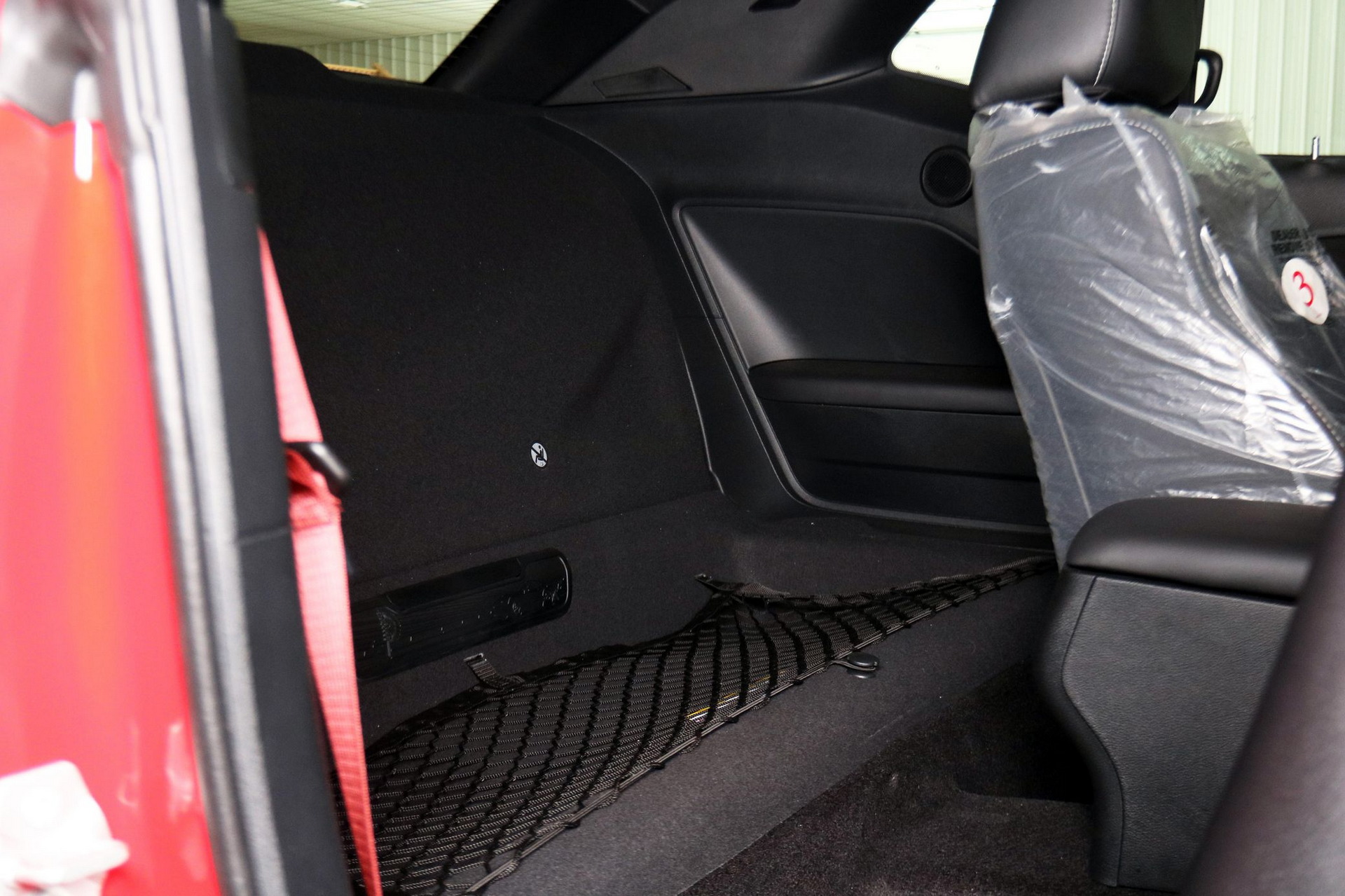 Dodge Demon With Delivery Mileage Still Has The Plastic Protectors On Its Seats