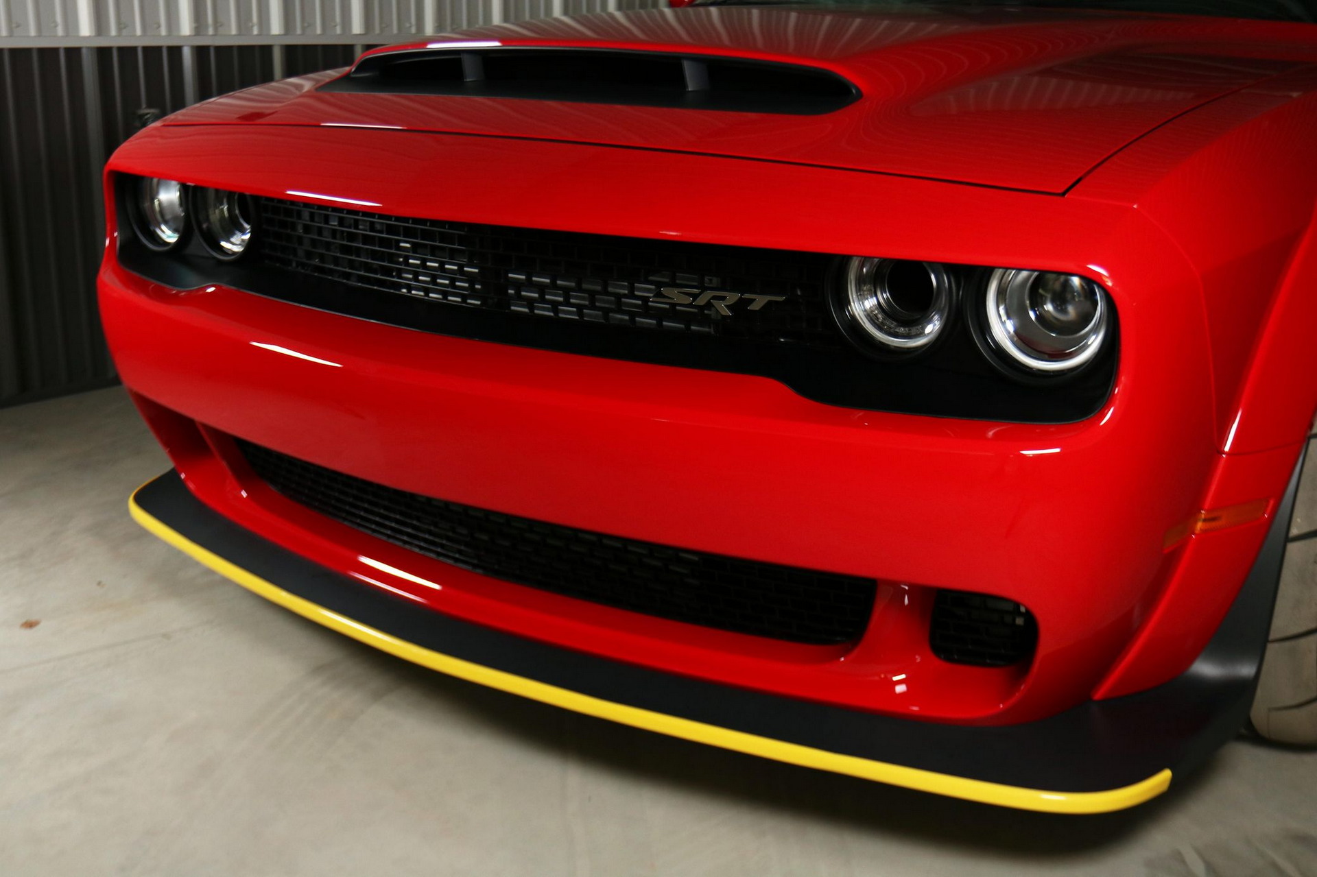 Dodge Demon With Delivery Mileage Still Has The Plastic Protectors On Its Seats