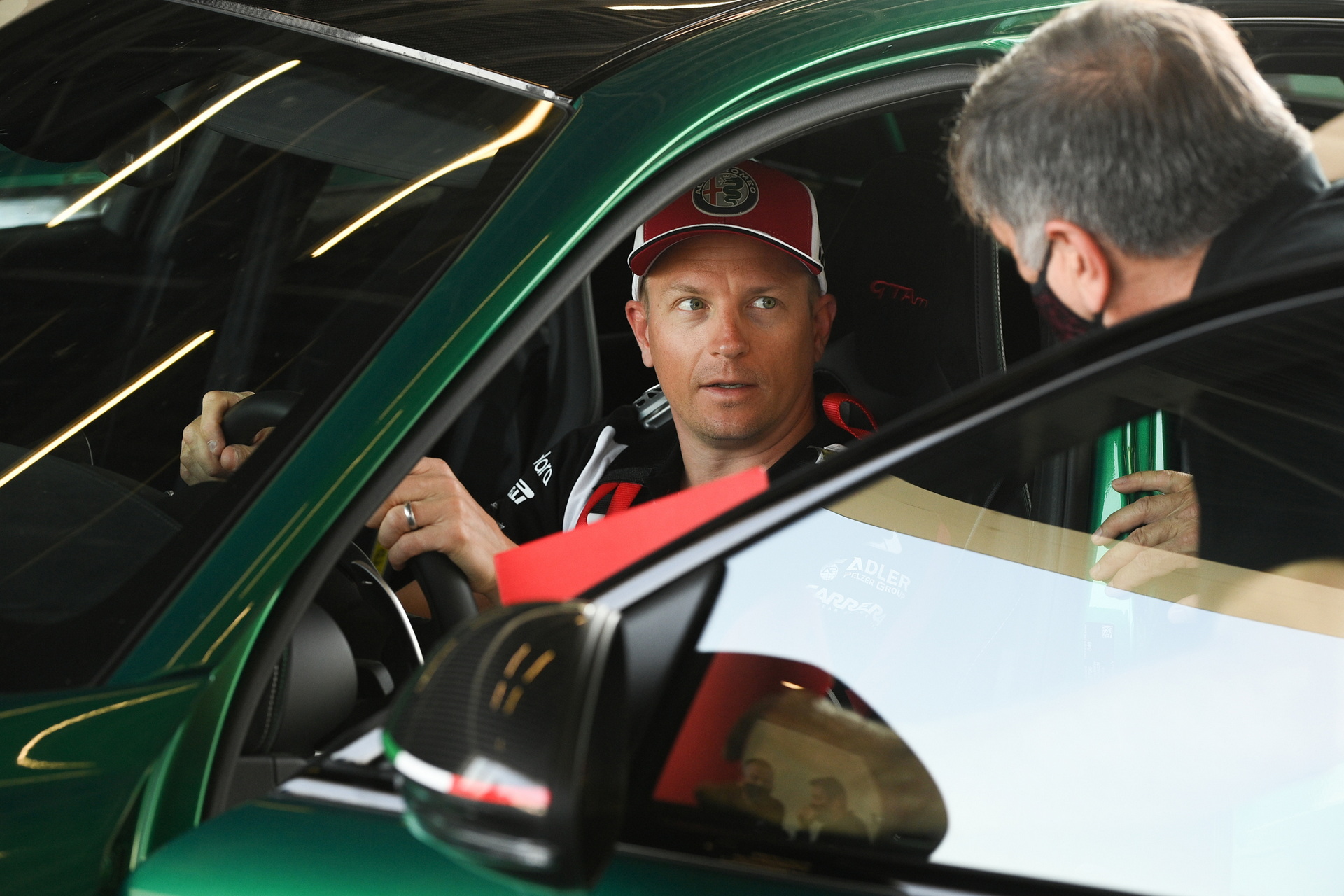 Kimi Räikkönen Test Drives The Alfa Romeo Giulia GTAm He Helped Develop
