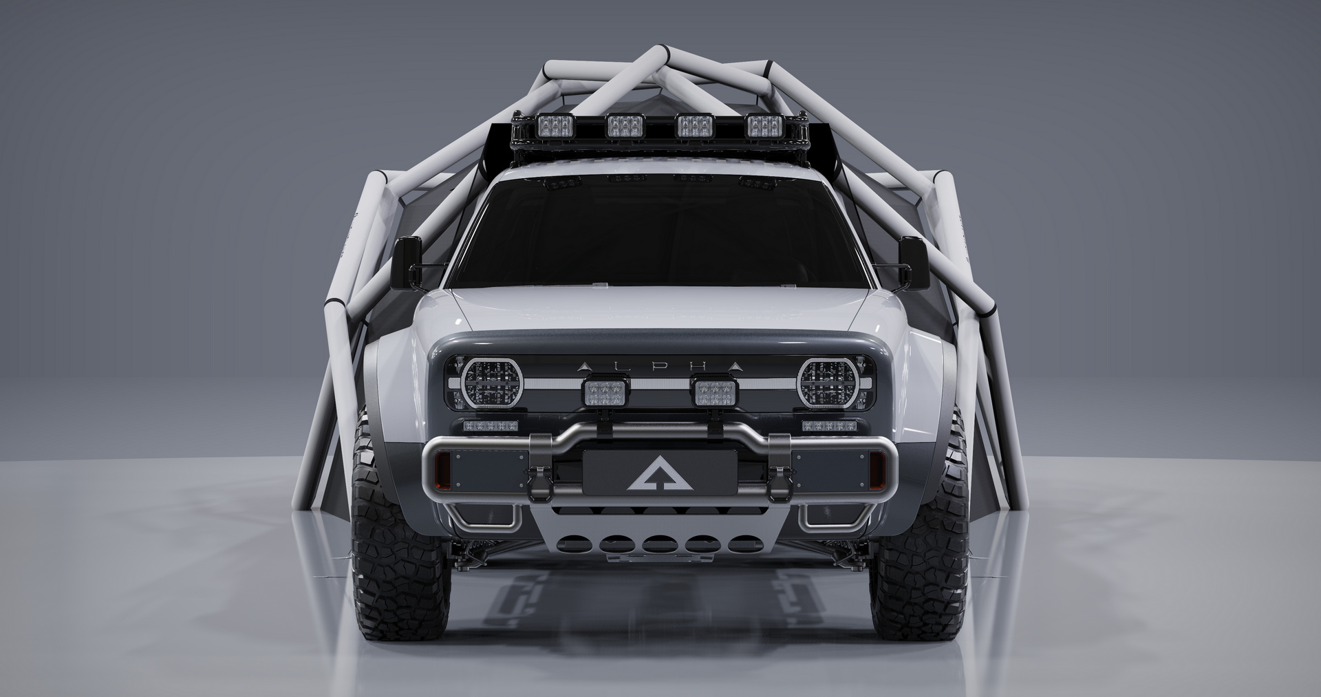 AMC Wolf+ Electric Pickup Won’t Come Until 2023, But It’s Got A Geodesic Tent