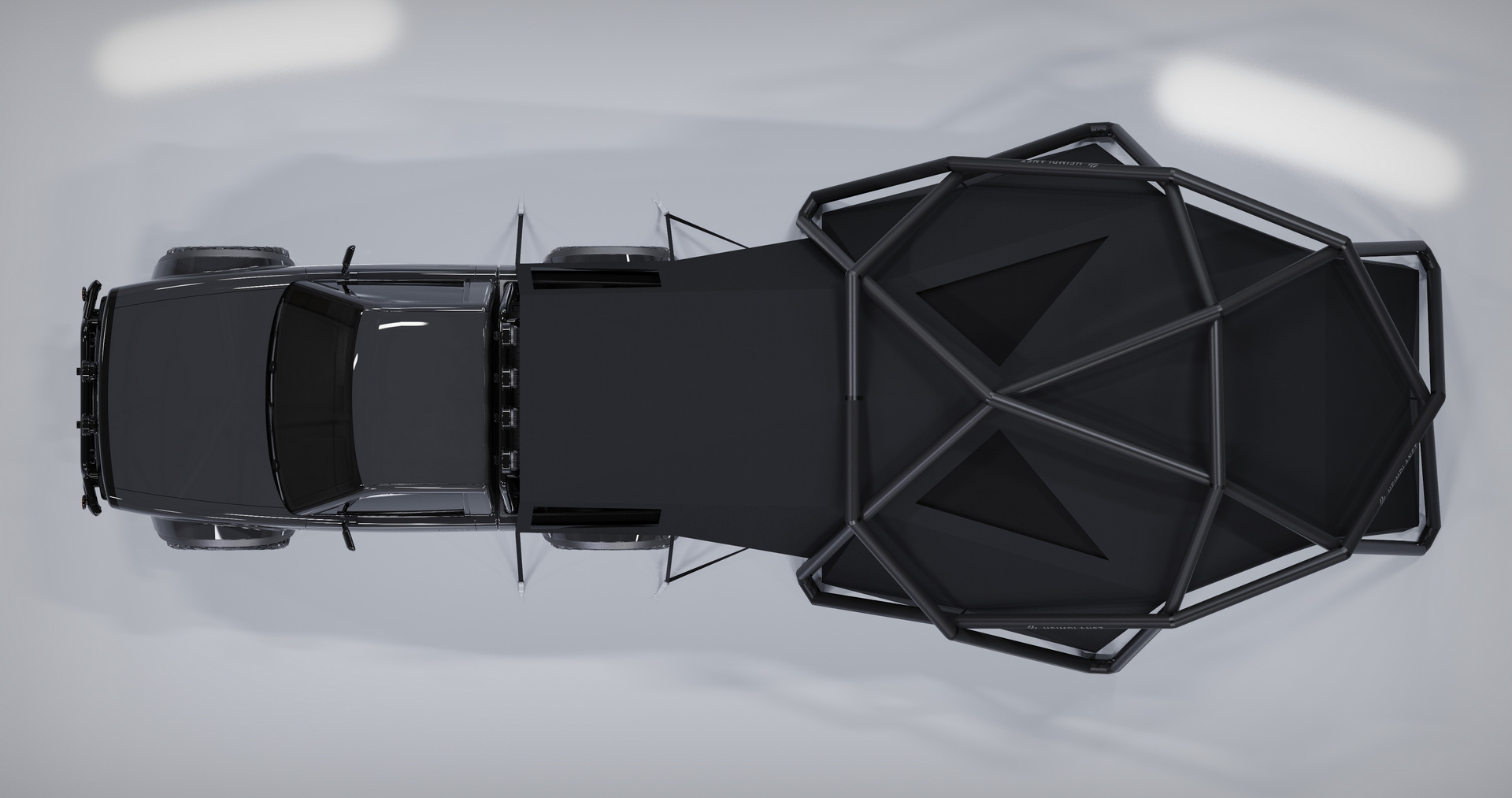 AMC Wolf+ Electric Pickup Won’t Come Until 2023, But It’s Got A Geodesic Tent