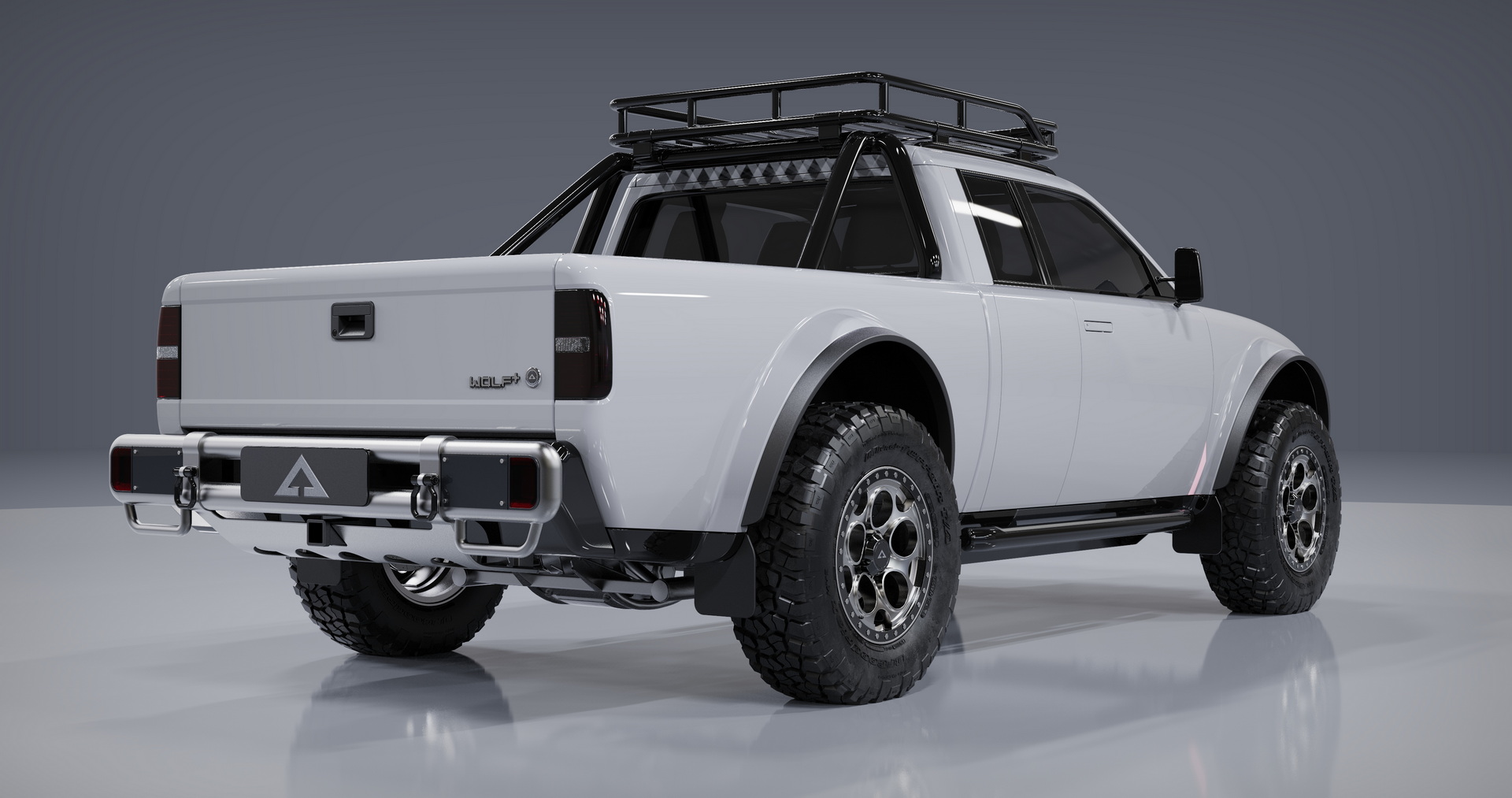 AMC Wolf+ Electric Pickup Won’t Come Until 2023, But It’s Got A Geodesic Tent
