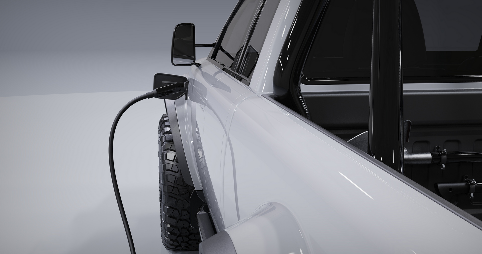 AMC Wolf+ Electric Pickup Won’t Come Until 2023, But It’s Got A Geodesic Tent