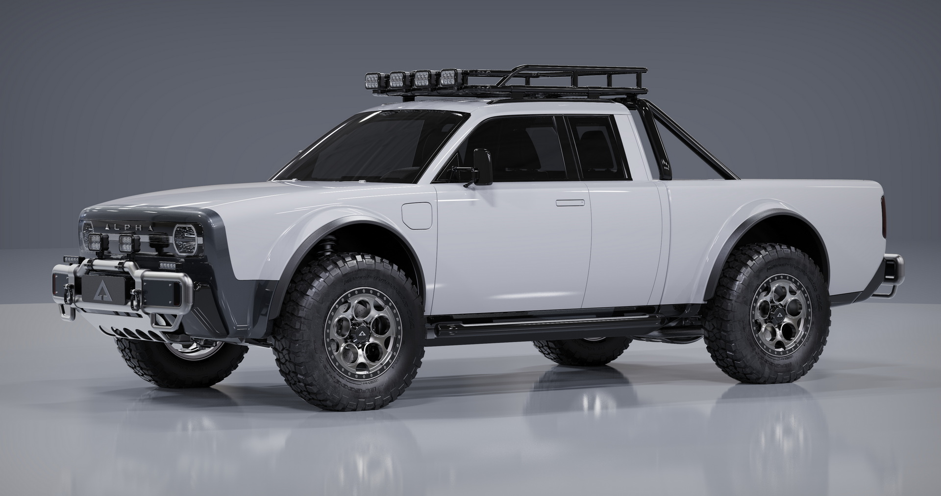 AMC Wolf+ Electric Pickup Won’t Come Until 2023, But It’s Got A Geodesic Tent
