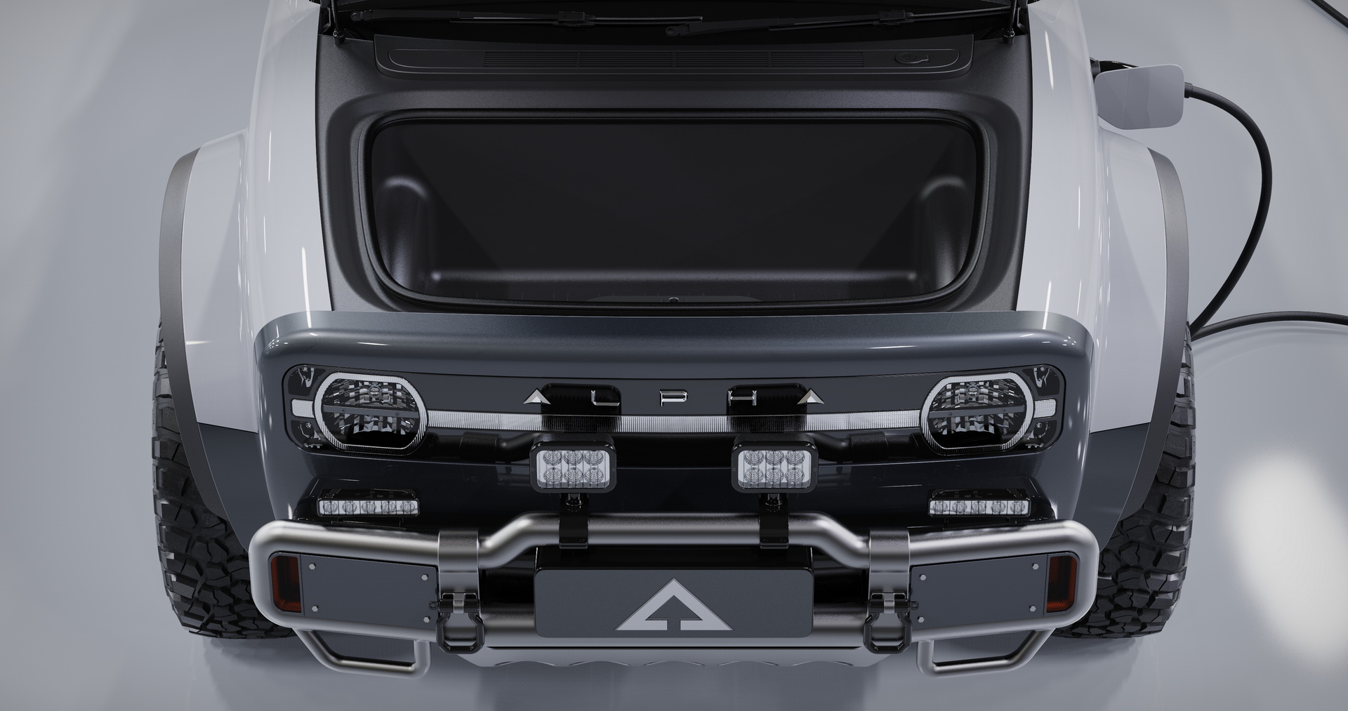 AMC Wolf+ Electric Pickup Won’t Come Until 2023, But It’s Got A Geodesic Tent