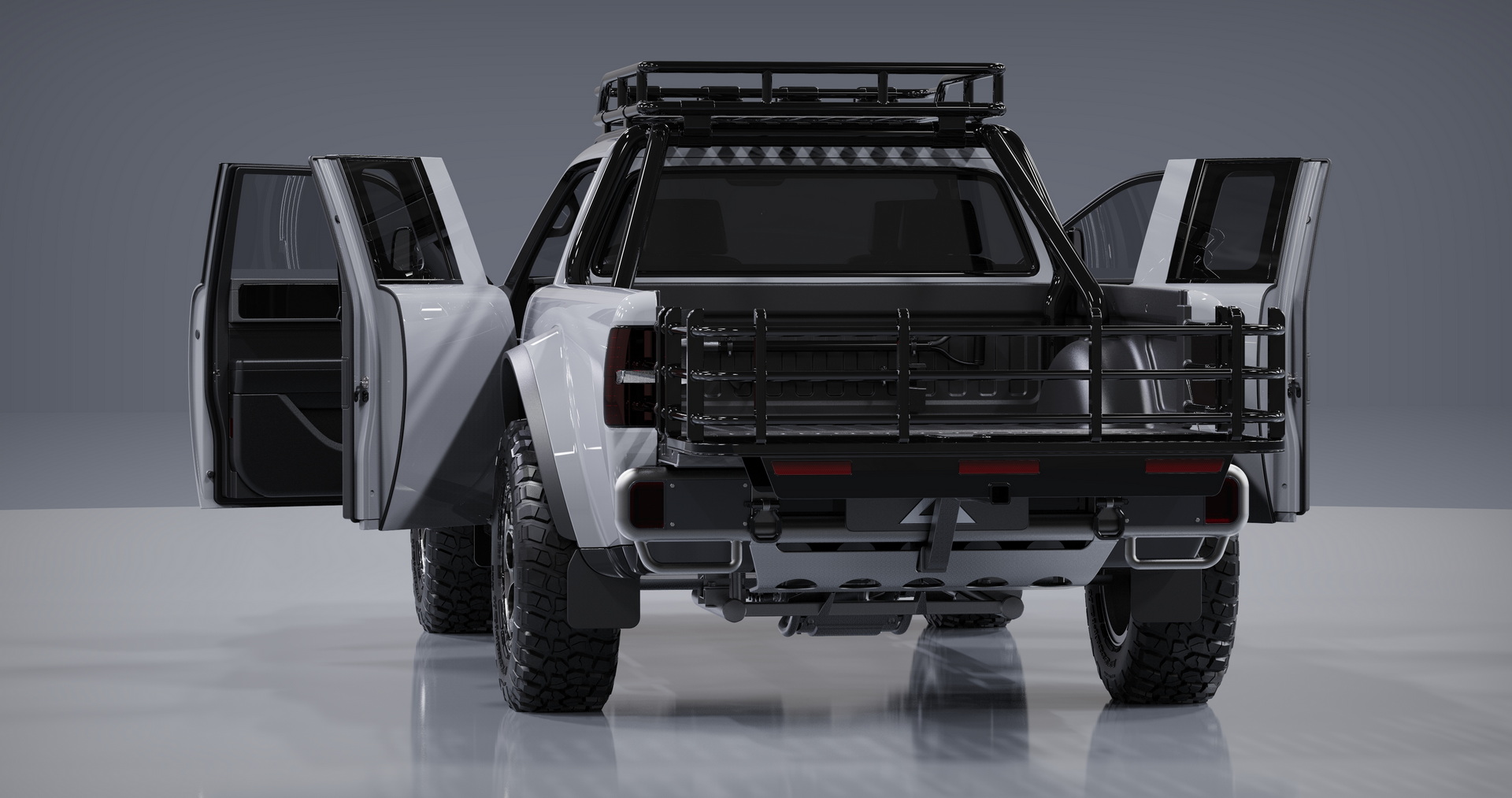 AMC Wolf+ Electric Pickup Won’t Come Until 2023, But It’s Got A Geodesic Tent