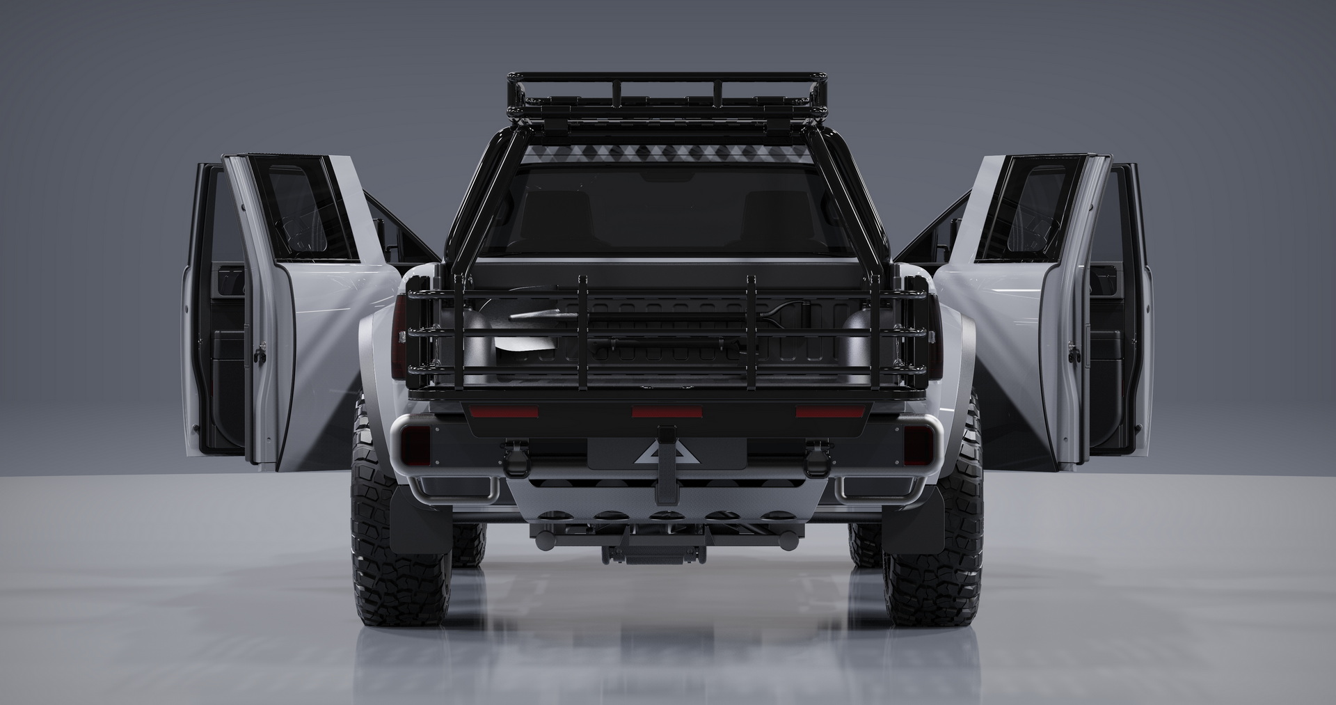 AMC Wolf+ Electric Pickup Won’t Come Until 2023, But It’s Got A Geodesic Tent