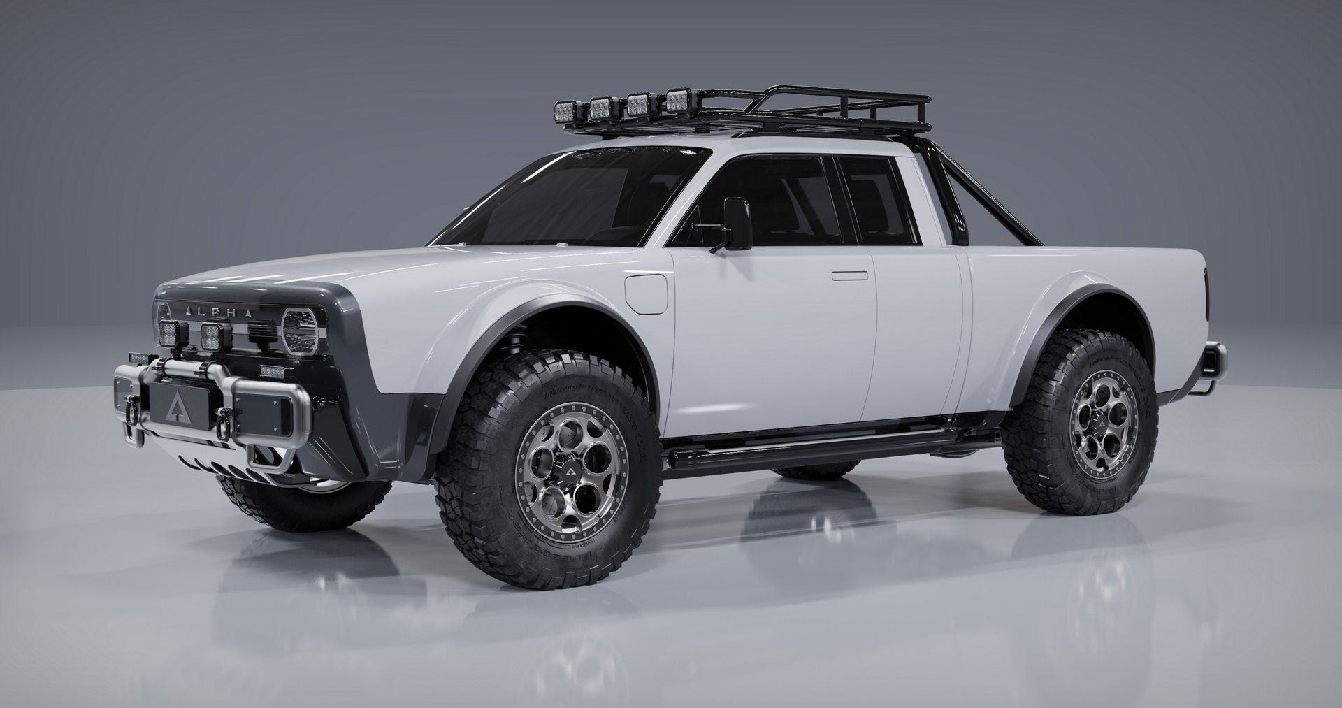 AMC Wolf+ Electric Pickup Won’t Come Until 2023, But It’s Got A Geodesic Tent