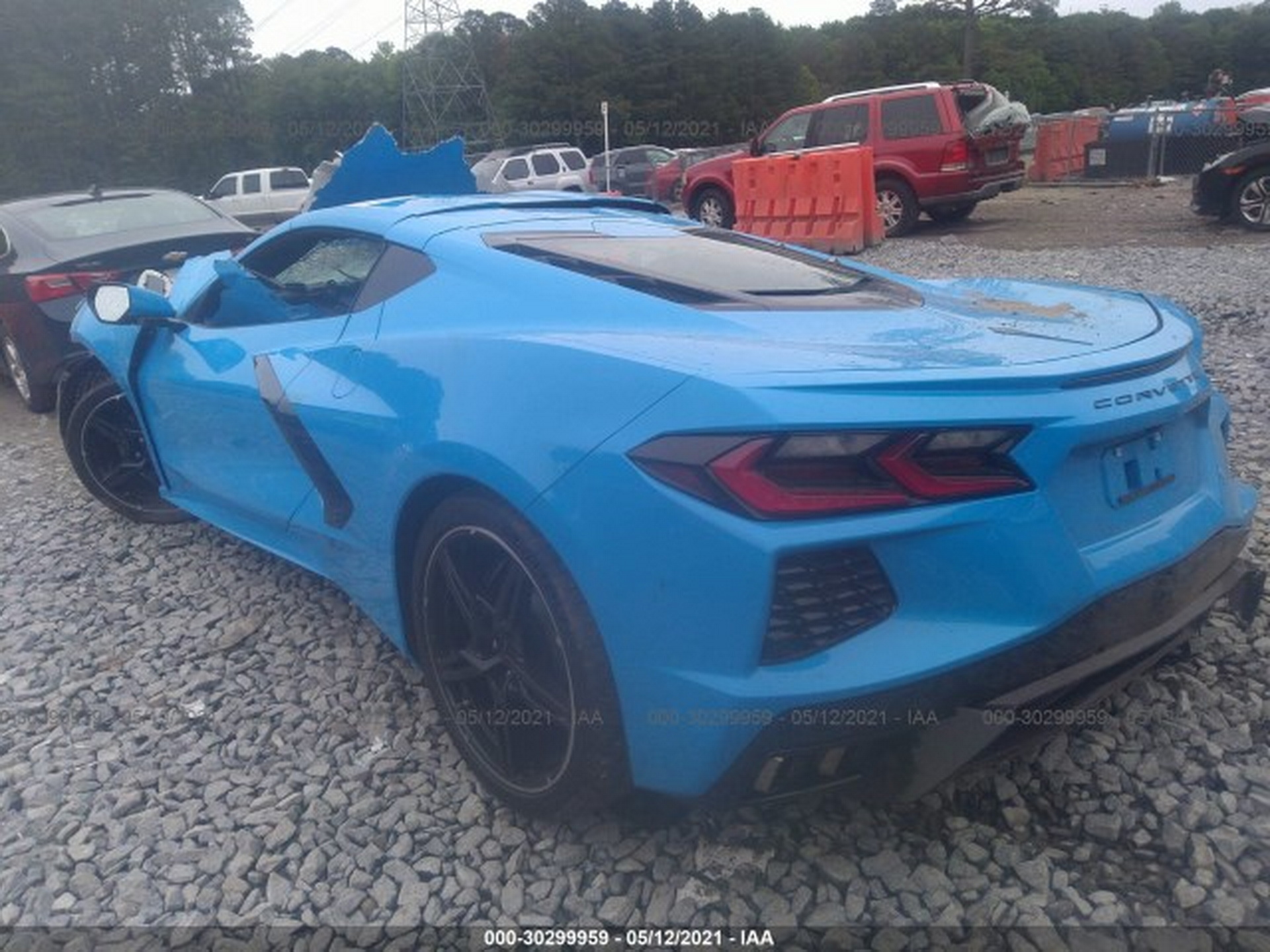 Any Ideas What To Do With This Wrecked 2021 C8 Corvette?