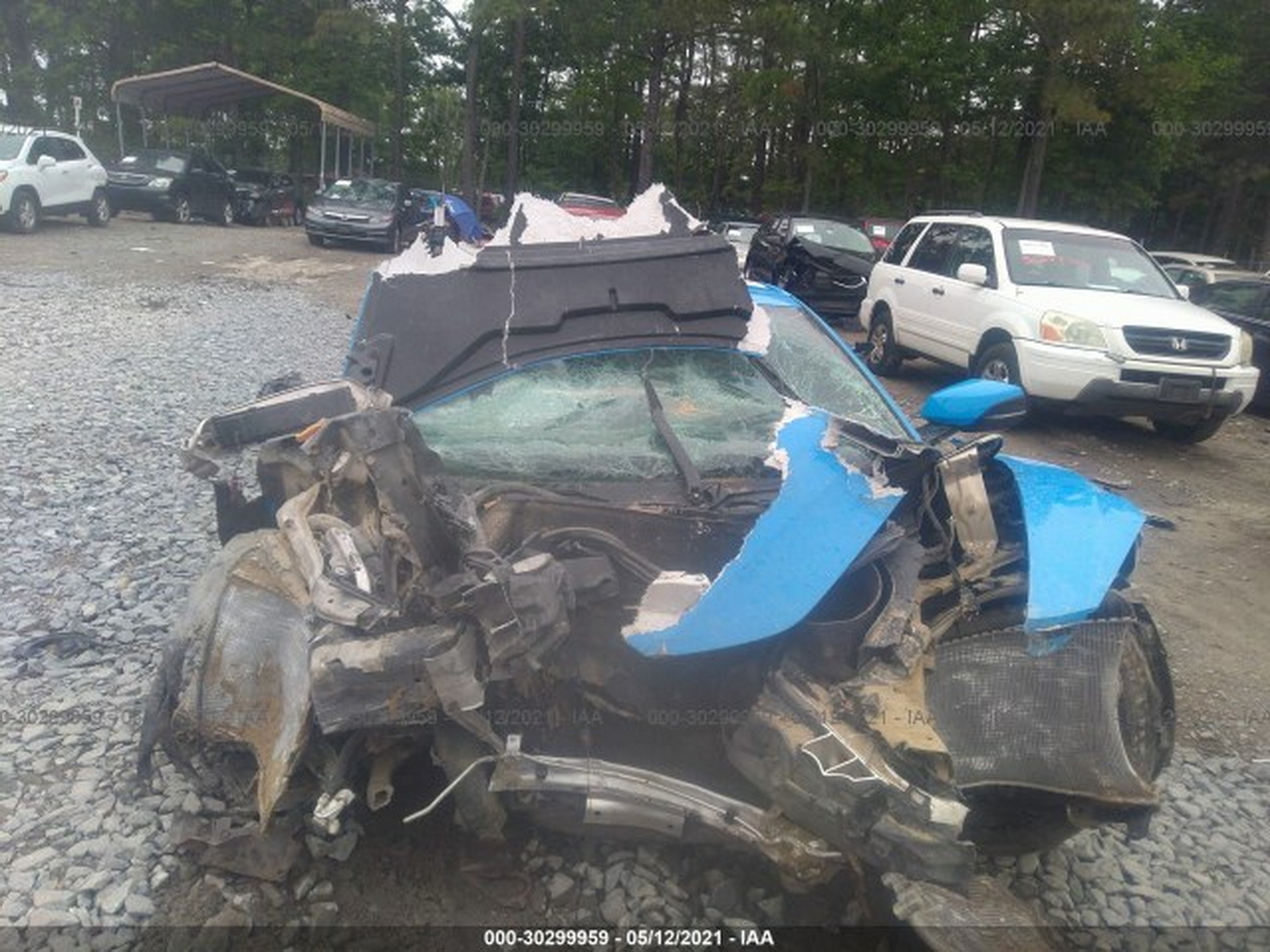 Any Ideas What To Do With This Wrecked 2021 C8 Corvette?