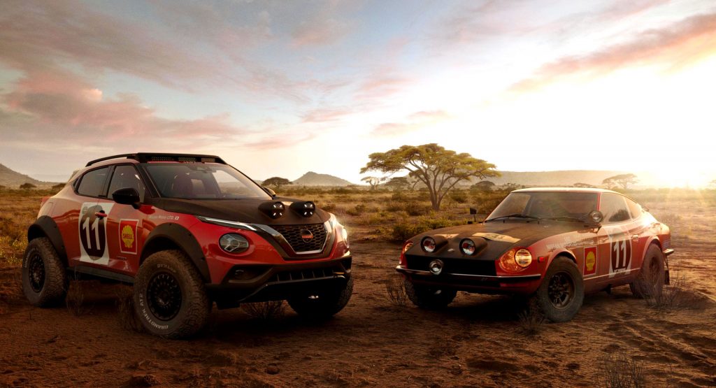  Nissan Imagines What A Rally-Spec Juke Would Look Like In Tribute To 240Z