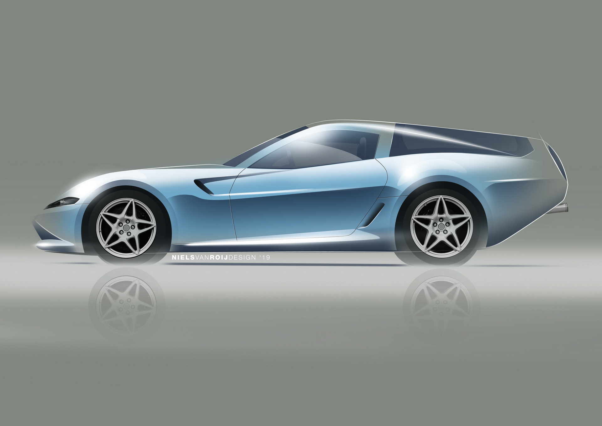 Niels Van Roij Wants You To Follow Along As It Builds A (Ferrari) Daytona Shooting Brake Hommage