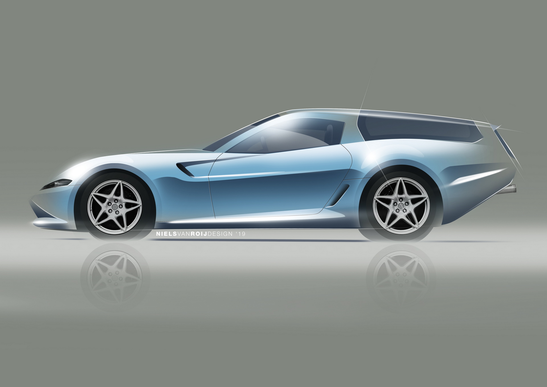 Niels Van Roij Wants You To Follow Along As It Builds A (Ferrari) Daytona Shooting Brake Hommage