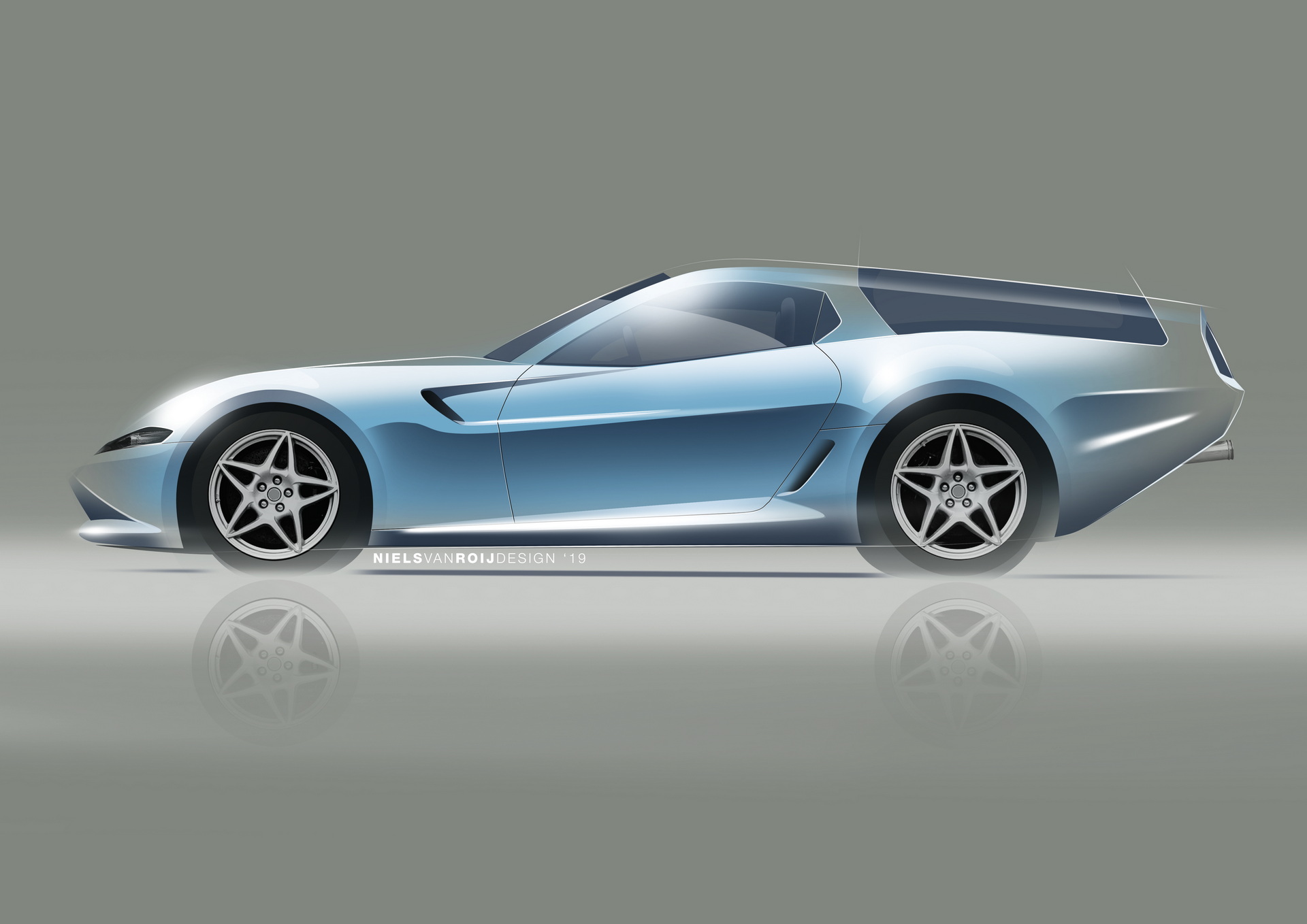 Niels Van Roij Wants You To Follow Along As It Builds A (Ferrari) Daytona Shooting Brake Hommage