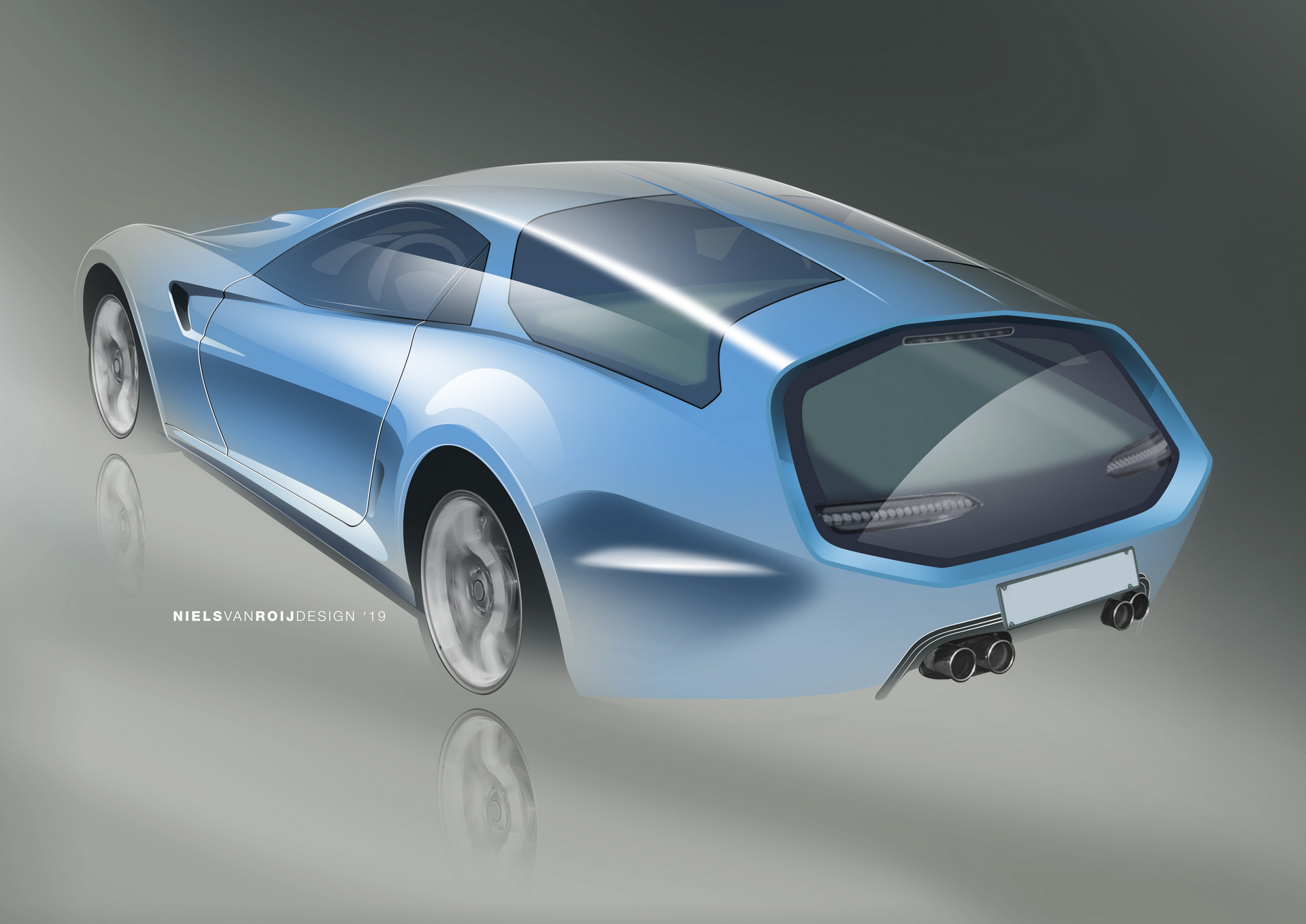 Niels Van Roij Wants You To Follow Along As It Builds A (Ferrari) Daytona Shooting Brake Hommage
