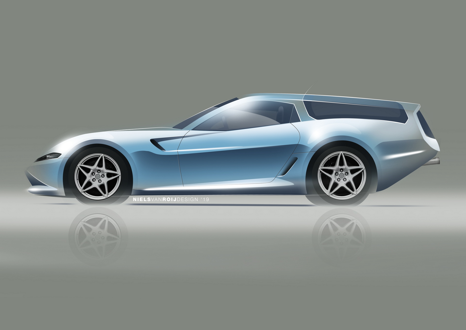 Niels Van Roij Wants You To Follow Along As It Builds A (Ferrari) Daytona Shooting Brake Hommage