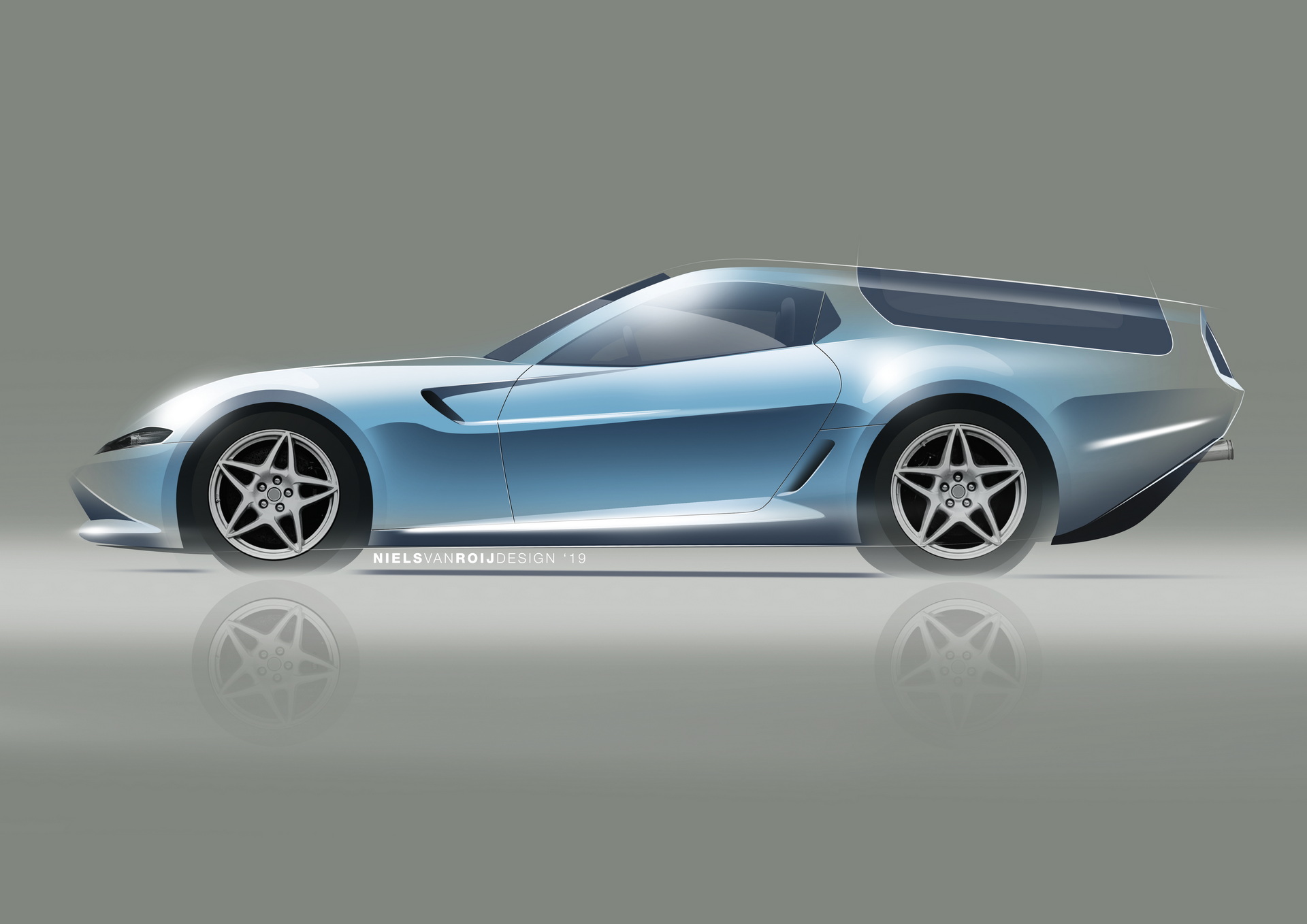 Niels Van Roij Wants You To Follow Along As It Builds A (Ferrari) Daytona Shooting Brake Hommage