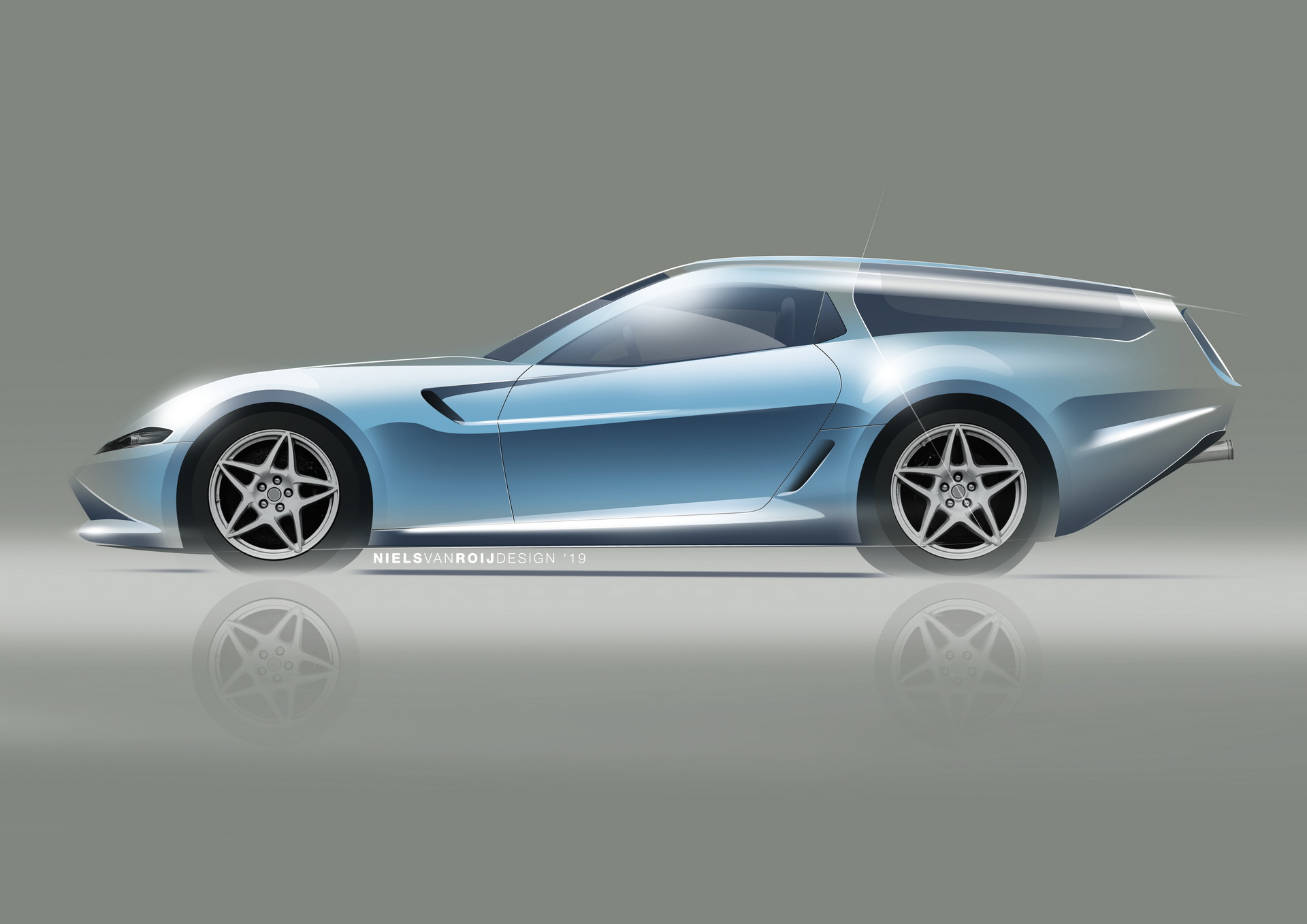 Niels Van Roij Wants You To Follow Along As It Builds A (Ferrari) Daytona Shooting Brake Hommage