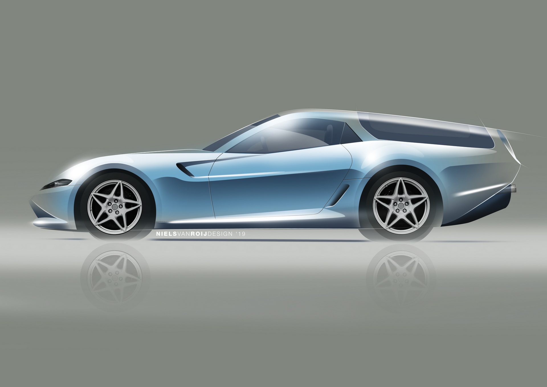 Niels Van Roij Wants You To Follow Along As It Builds A (Ferrari) Daytona Shooting Brake Hommage