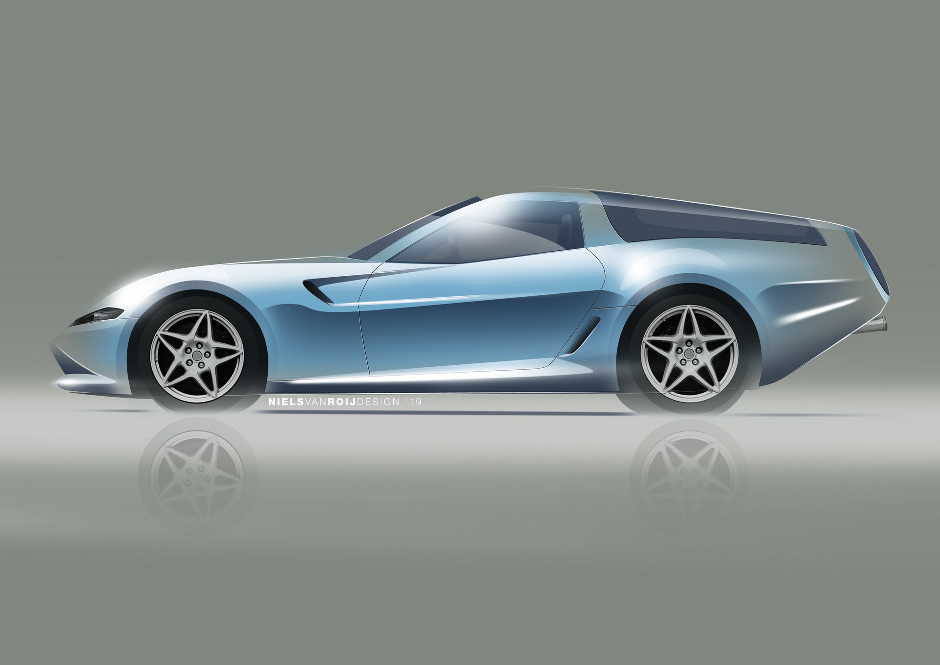 Niels Van Roij Wants You To Follow Along As It Builds A (Ferrari) Daytona Shooting Brake Hommage