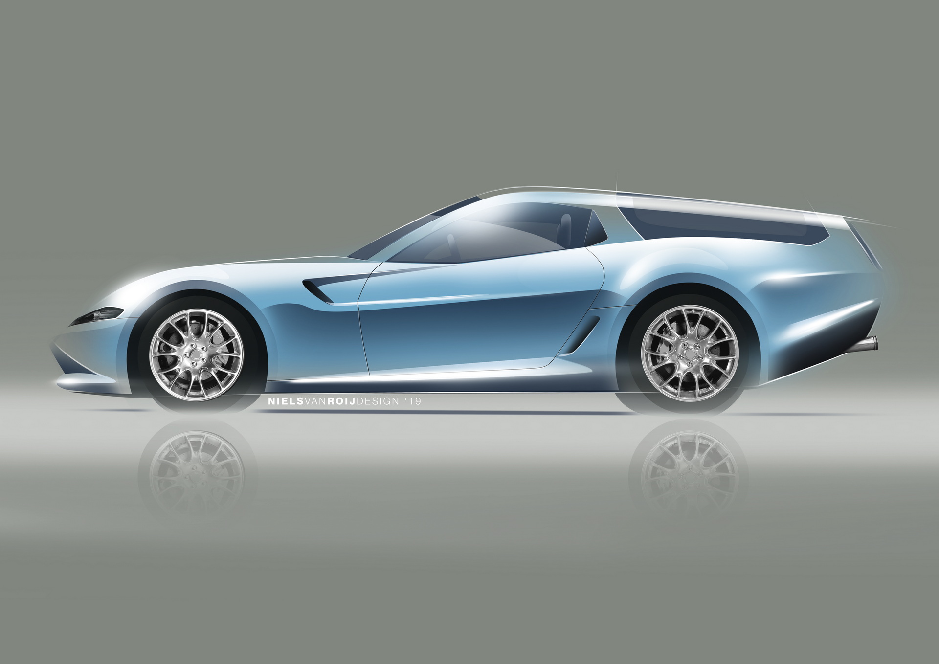 Niels Van Roij Wants You To Follow Along As It Builds A (Ferrari) Daytona Shooting Brake Hommage