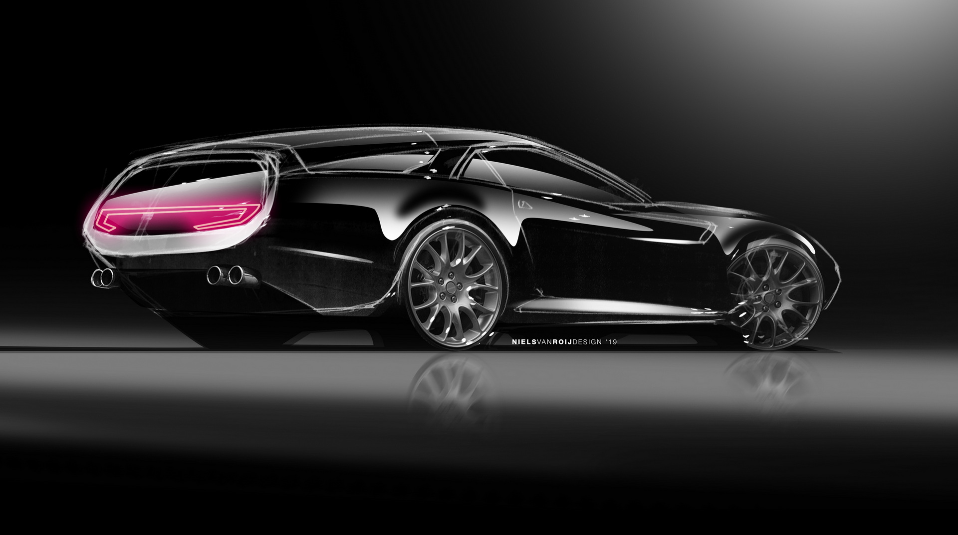 Niels Van Roij Wants You To Follow Along As It Builds A (Ferrari) Daytona Shooting Brake Hommage