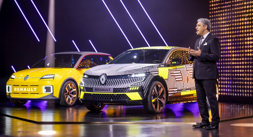  Renault Previews Electric Range And Details EV Manufacturing Strategy