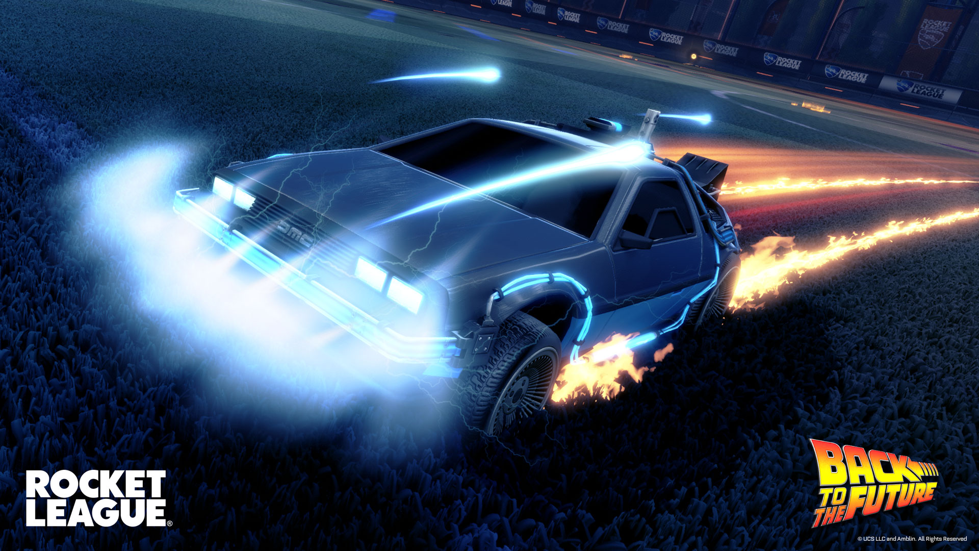 Ford F-150, K.I.T.T., DeLorean, And Jurassic World Jeep Wrangler Coming To Rocket League This Summer