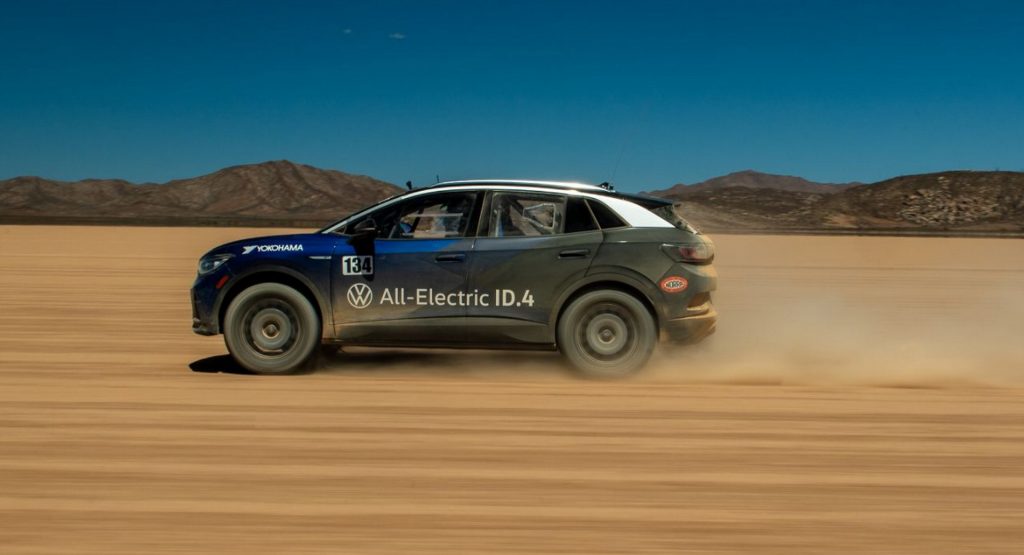  The Petersen Automotive Museum Adds VW ID.4 That Competed At Baja To Collection