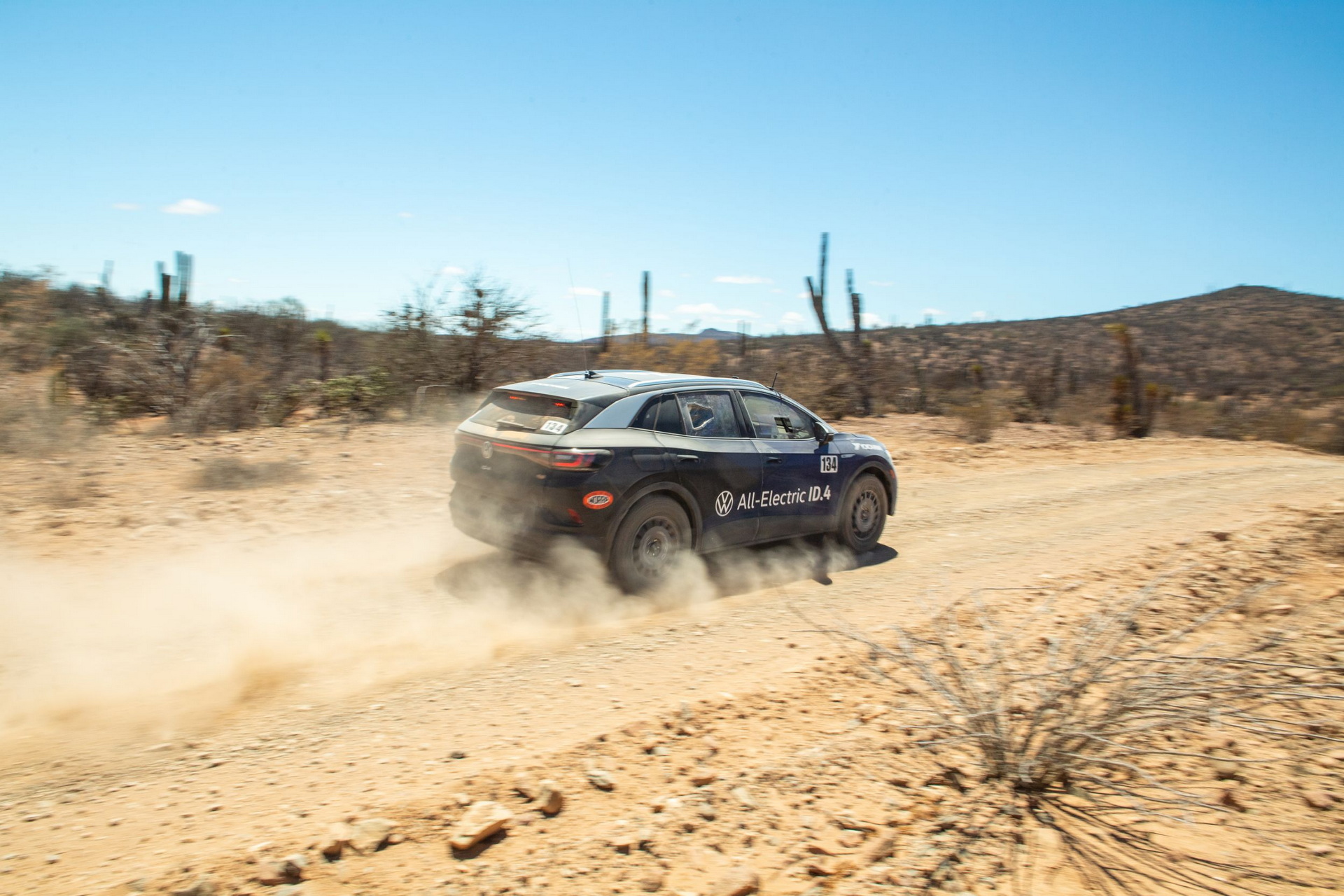 The Petersen Automotive Museum Adds VW ID.4 That Competed At Baja To Collection