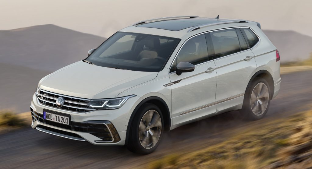  VW’s Facelifted Tiguan Allspace Goes On Sale In Europe