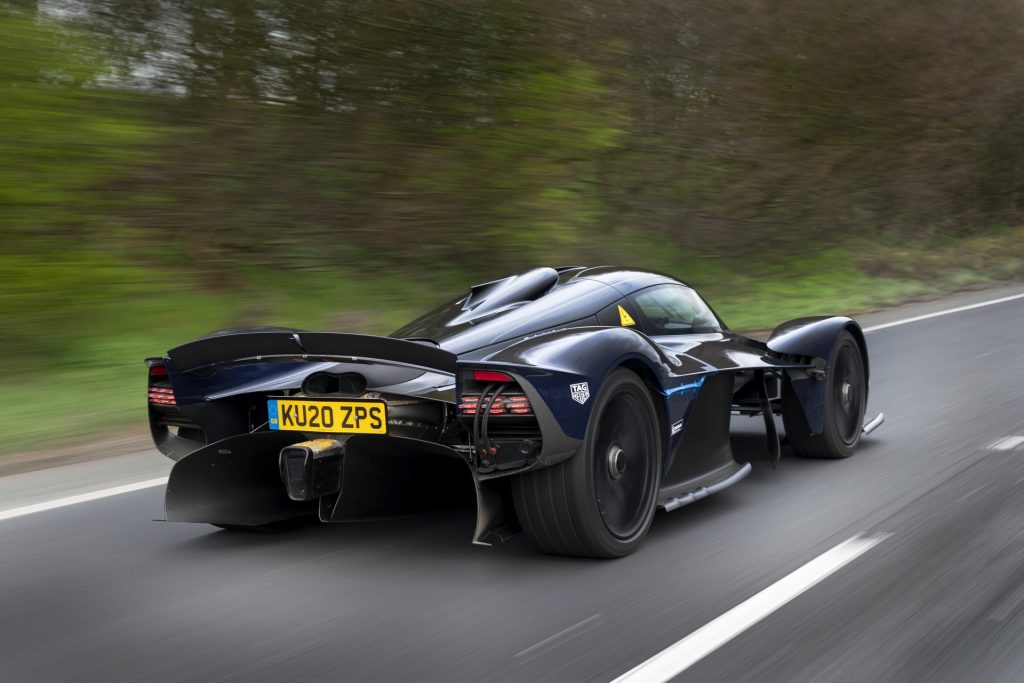  Watch And Hear The Aston Martin Valkyrie Being Tested On Public Roads