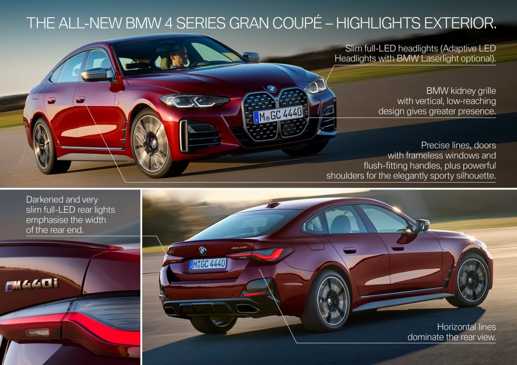 2022 BMW 4-Series Gran Coupe Is Bigger And Handles Better Than Its ...