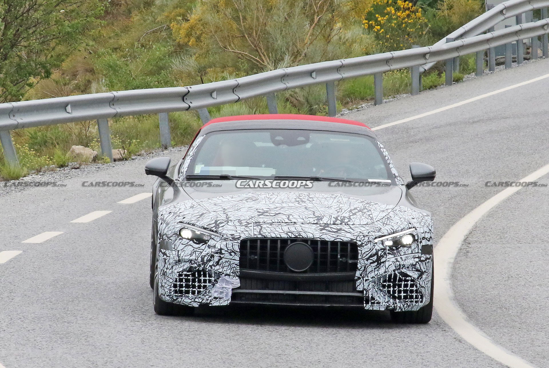 2022 Mercedes-AMG SL Drops Camo And Looks Like A Four-Seat GT Roadster In Latest Spy Photos