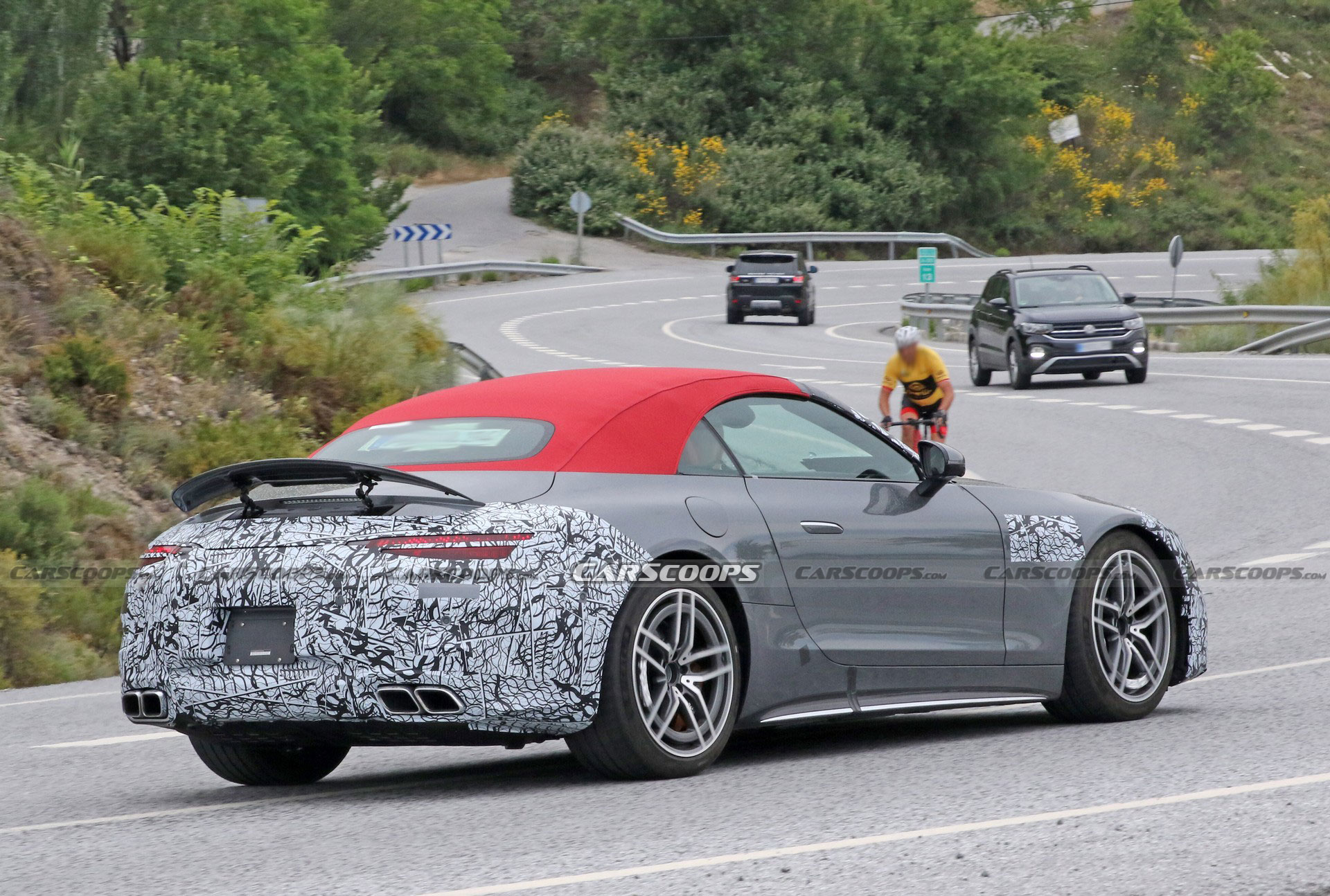 2022 Mercedes-AMG SL Drops Camo And Looks Like A Four-Seat GT Roadster In Latest Spy Photos