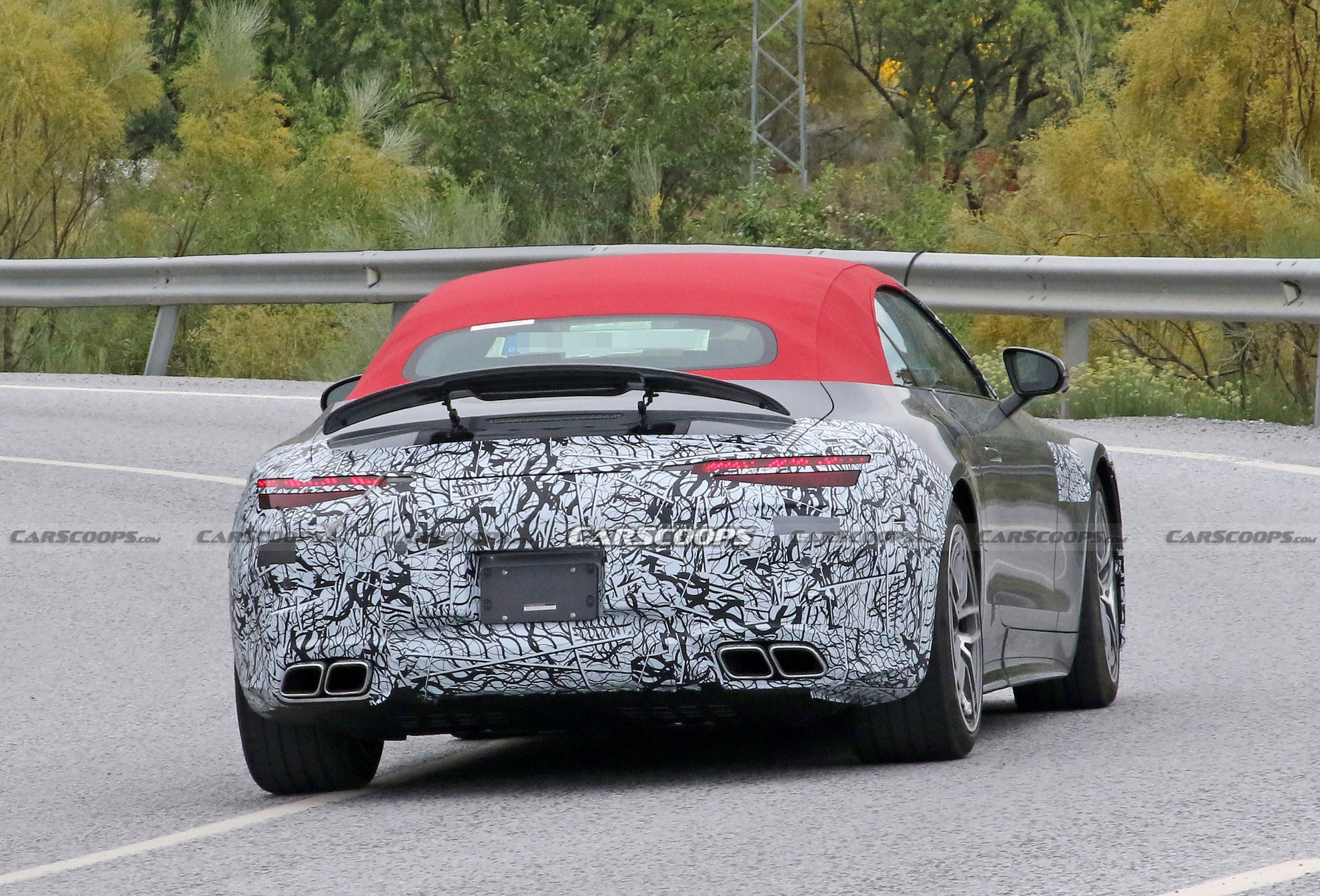 2022 Mercedes-AMG SL Drops Camo And Looks Like A Four-Seat GT Roadster In Latest Spy Photos