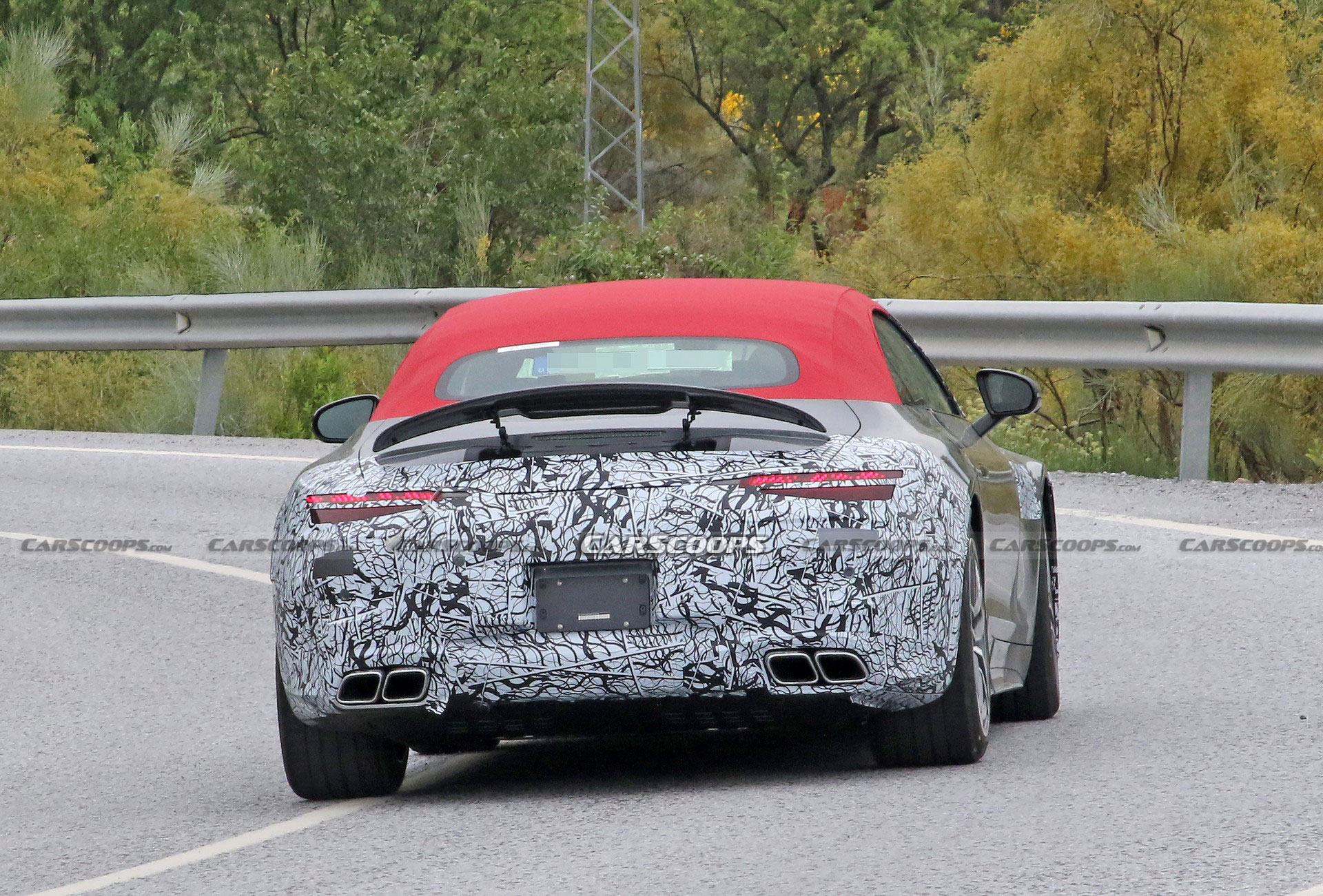 2022 Mercedes-AMG SL Drops Camo And Looks Like A Four-Seat GT Roadster In Latest Spy Photos